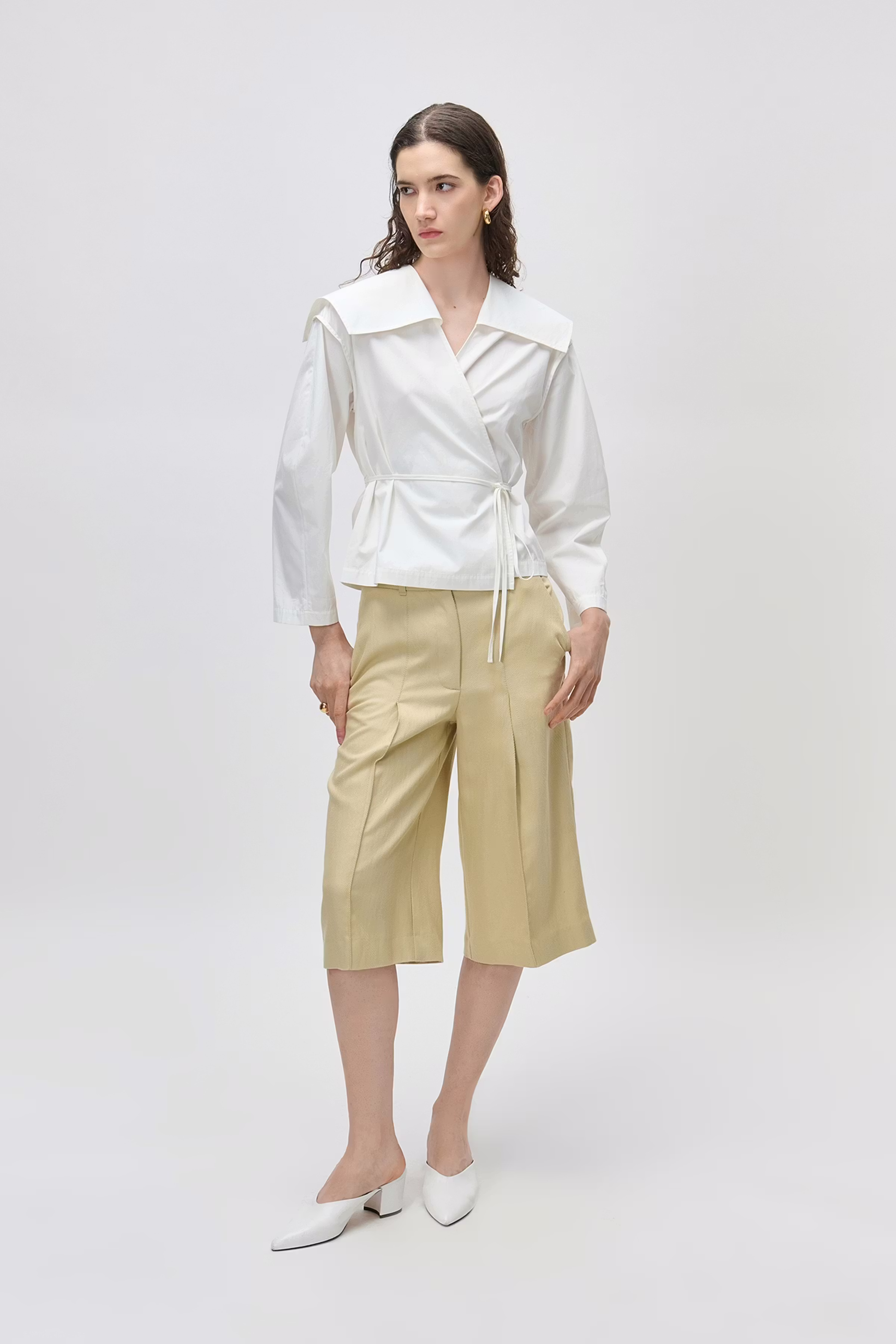 EDWINA Blouse LOOKBOOK FRONT 30600579-WH010