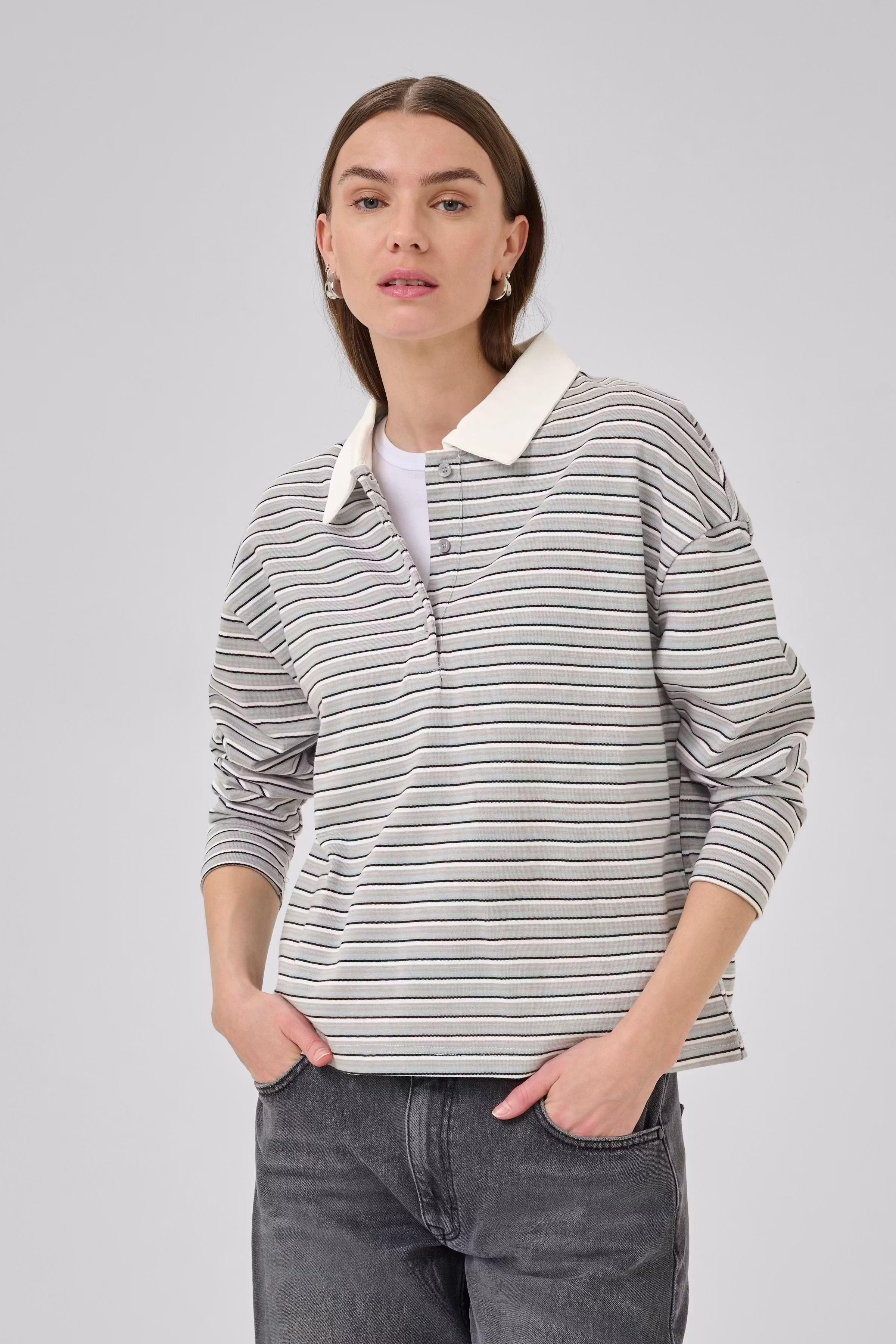 KlaraMW Poloshirt LOOKBOOK FRONT 10705297-108454