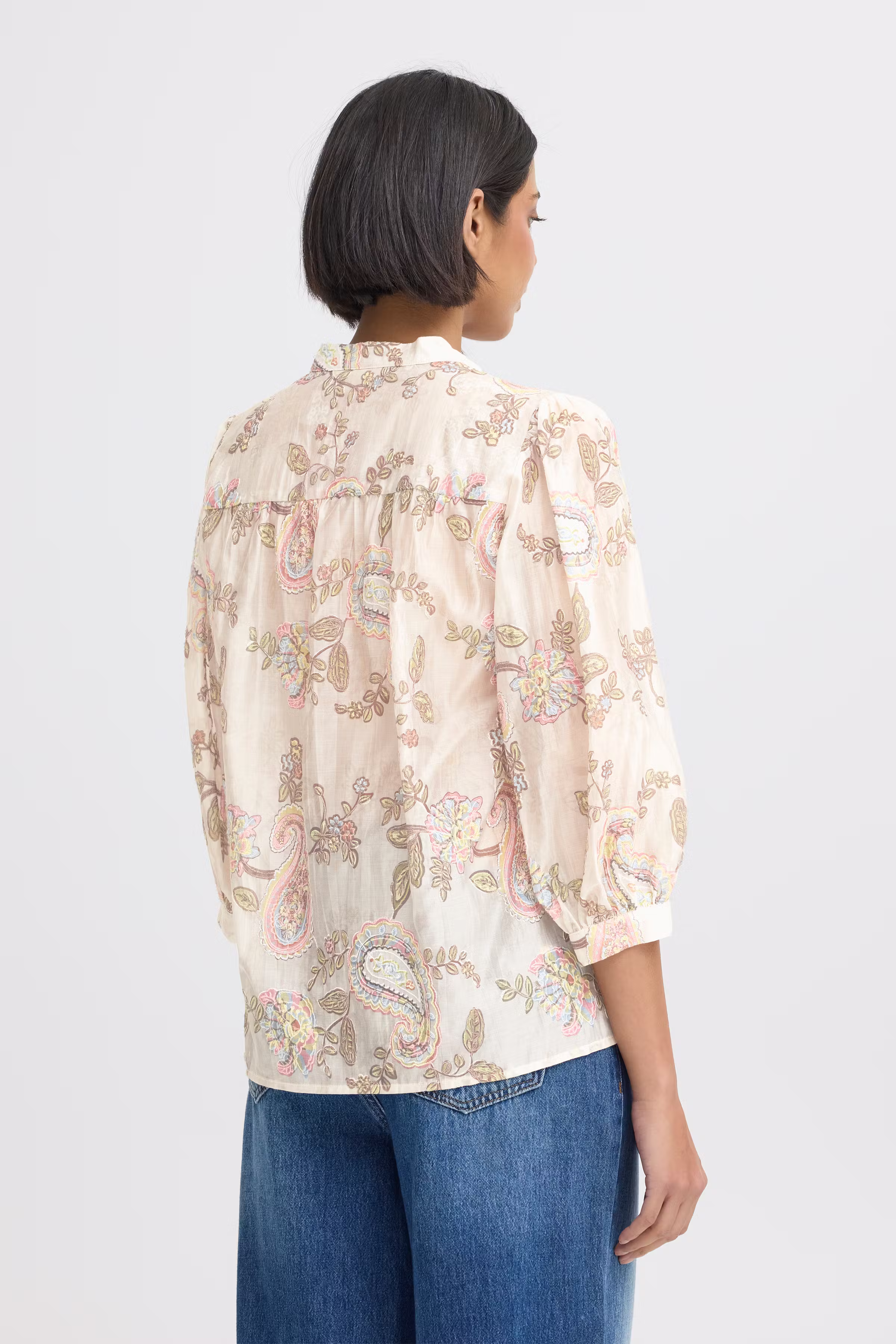 PZBECKETT Bluse LOOKBOOK BACK 50210348-114201