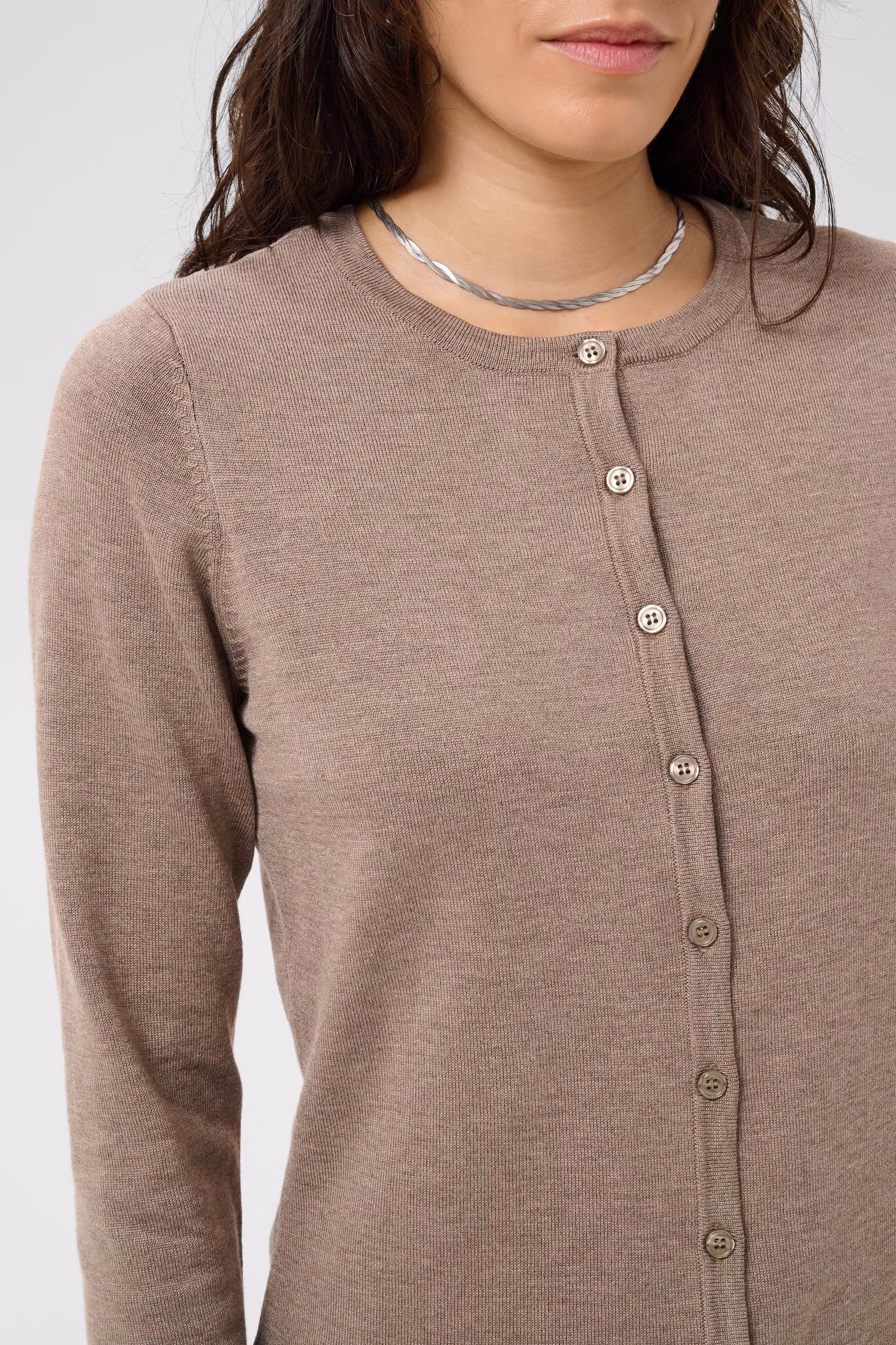 MilaSZ R-Neck Cardigan LOOKBOOK DETAIL 30500005-1614061