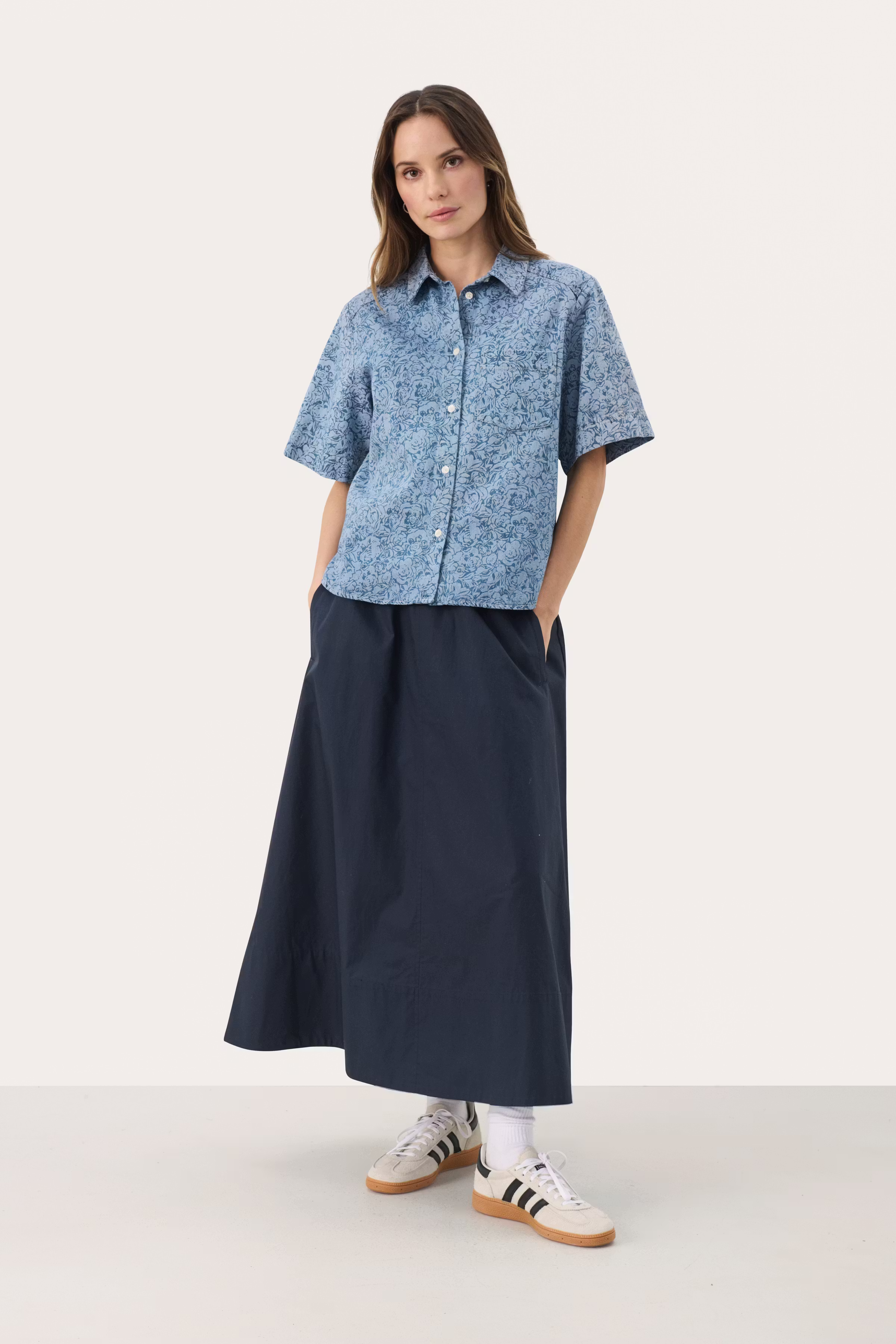 NiclaPW Denim Overhemd LOOKBOOK FRONT 30309361-303611