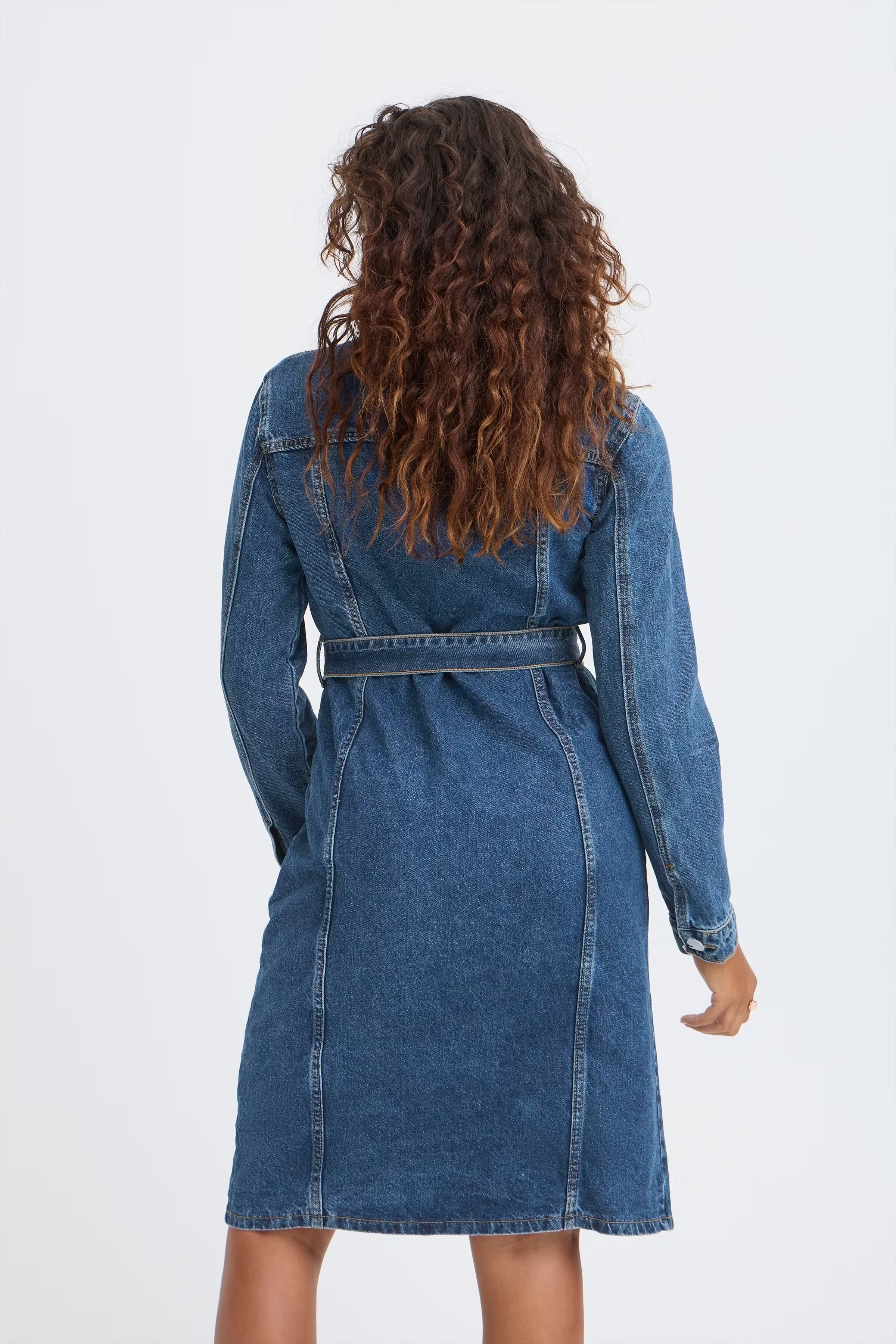 SBPINGA Kjole LOOKBOOK BACK 22101098-203677