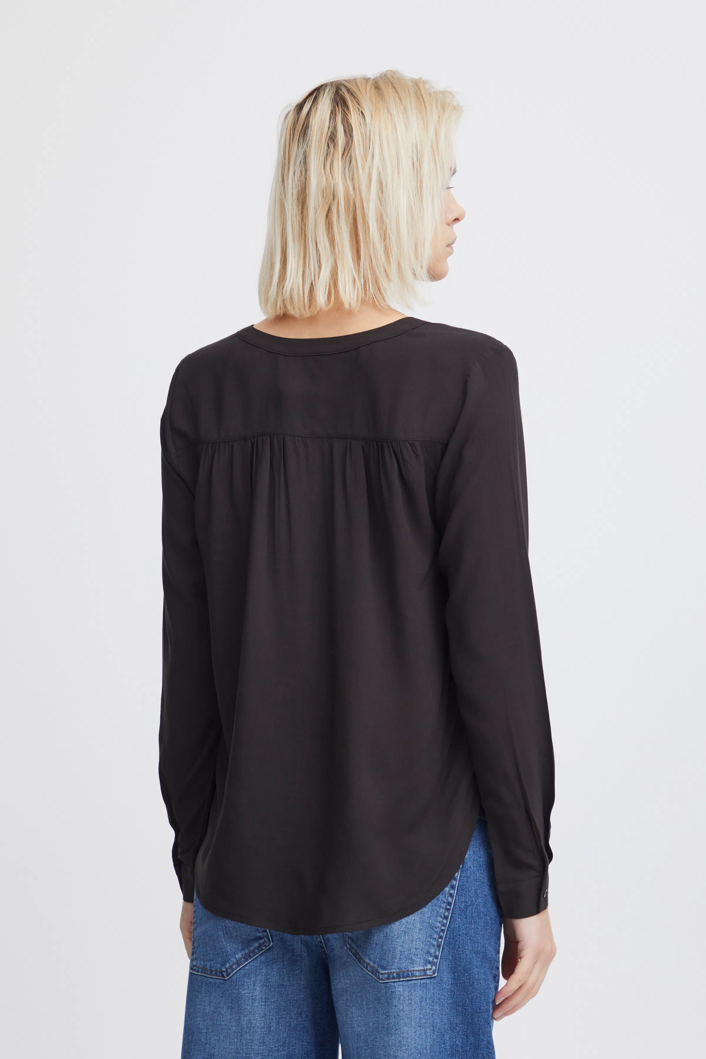 IHMAIN Bluse LOOKBOOK BACK 20114753-194008
