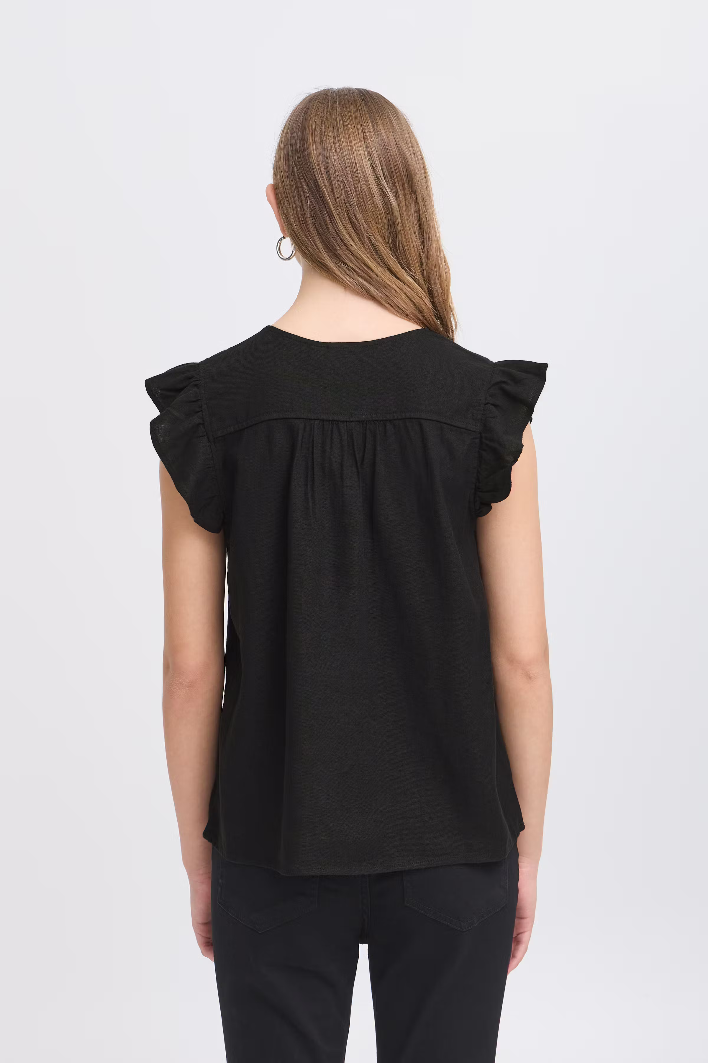 IHLINNO Ärmellose Bluse LOOKBOOK BACK 20122924-194008