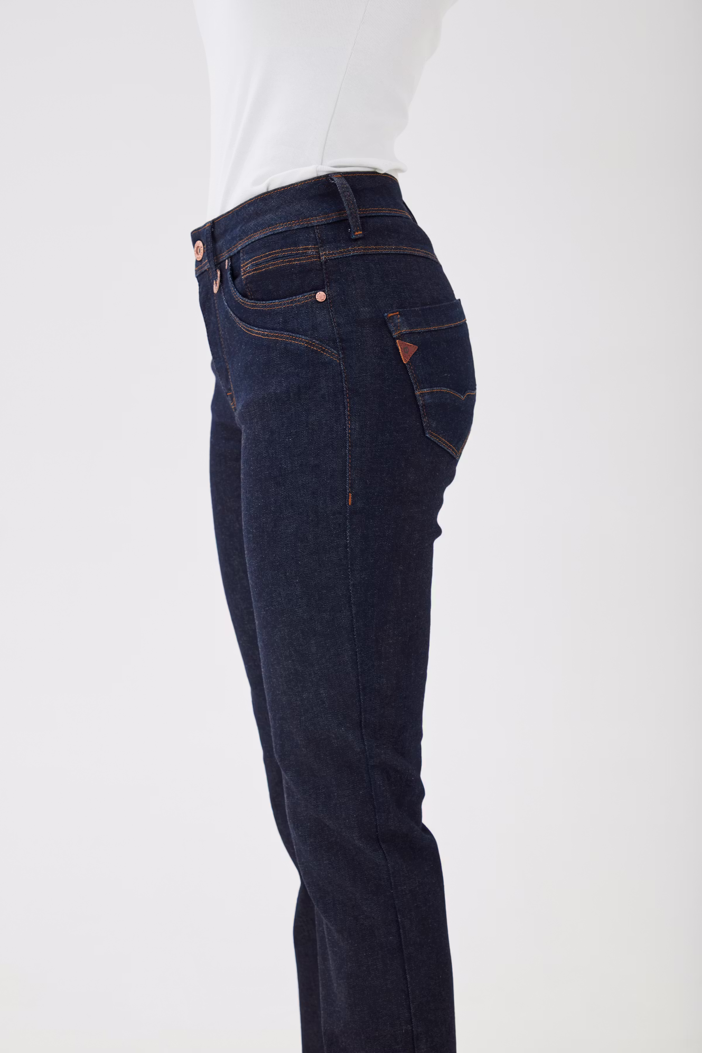 PZKAROLINA HW Jeans Straight Leg LOCATION NONE 50205580-200007