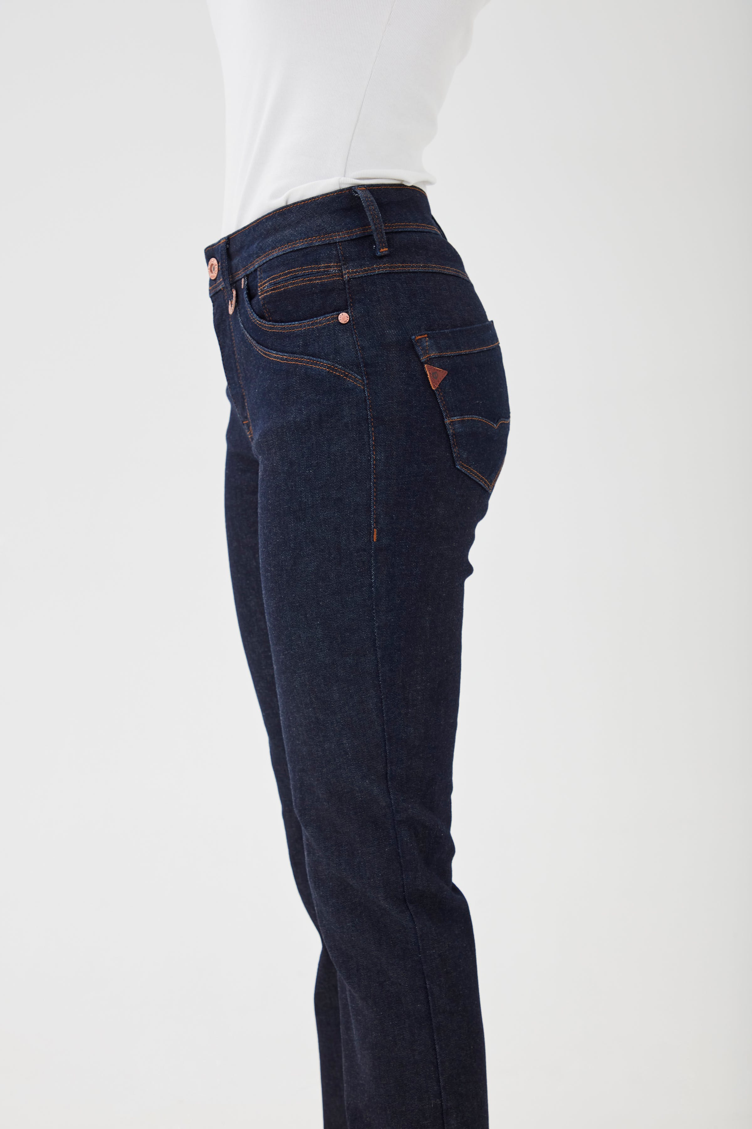 PZKAROLINA HW Jeans Straight Leg LOCATION NONE 50205580-200007