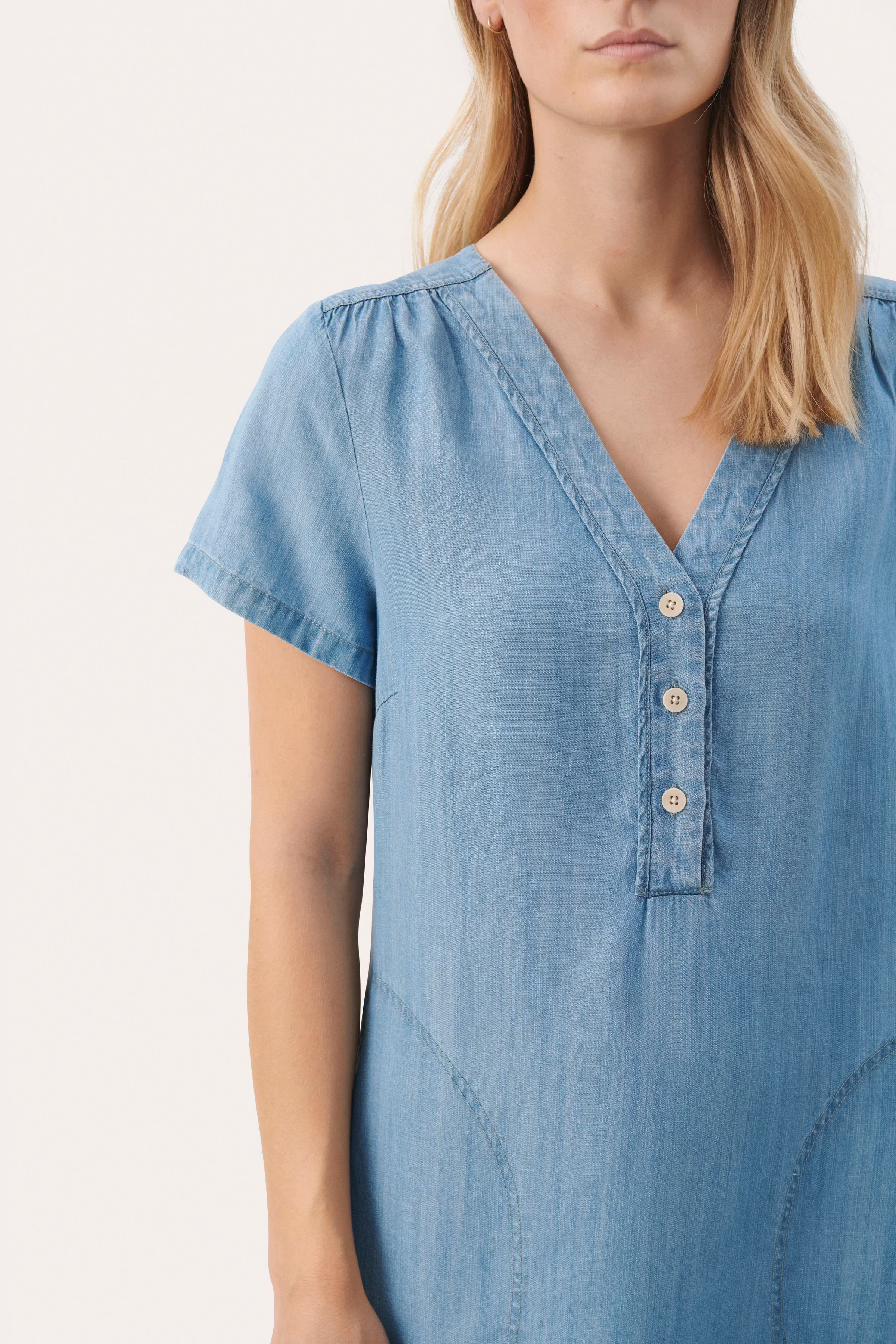 KaminasPW Denimkjole LOOKBOOK DETAIL 30306740-300145