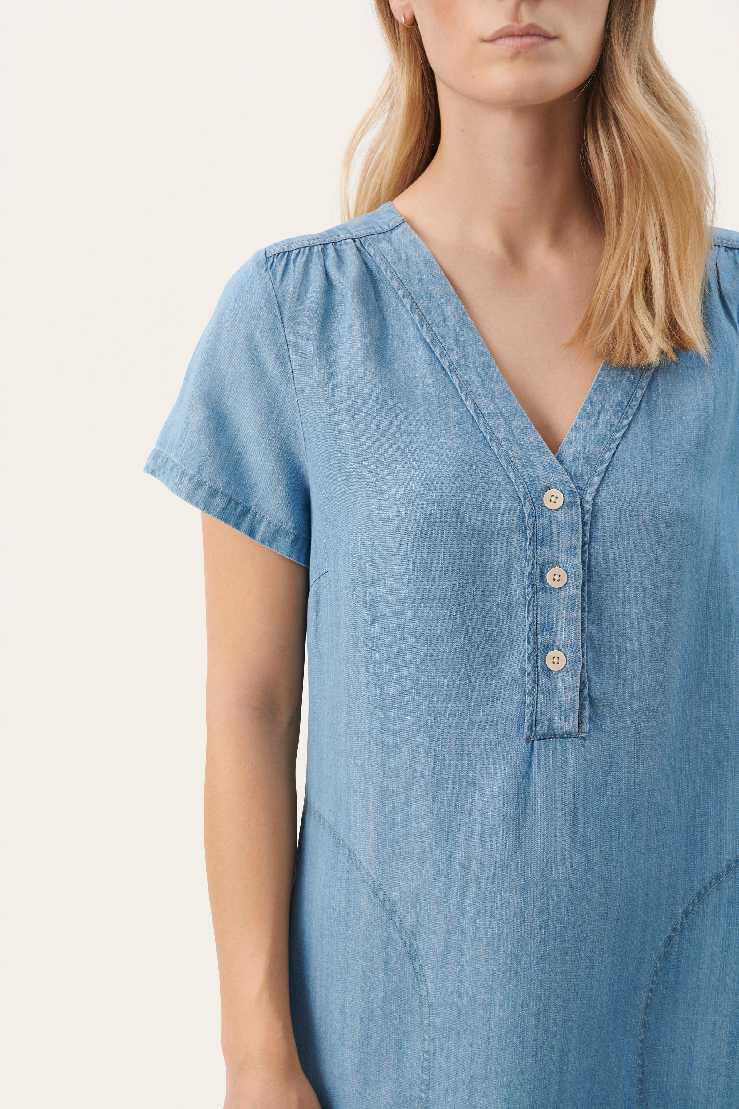 KaminasPW Denimkjole LOOKBOOK DETAIL 30306740-300145