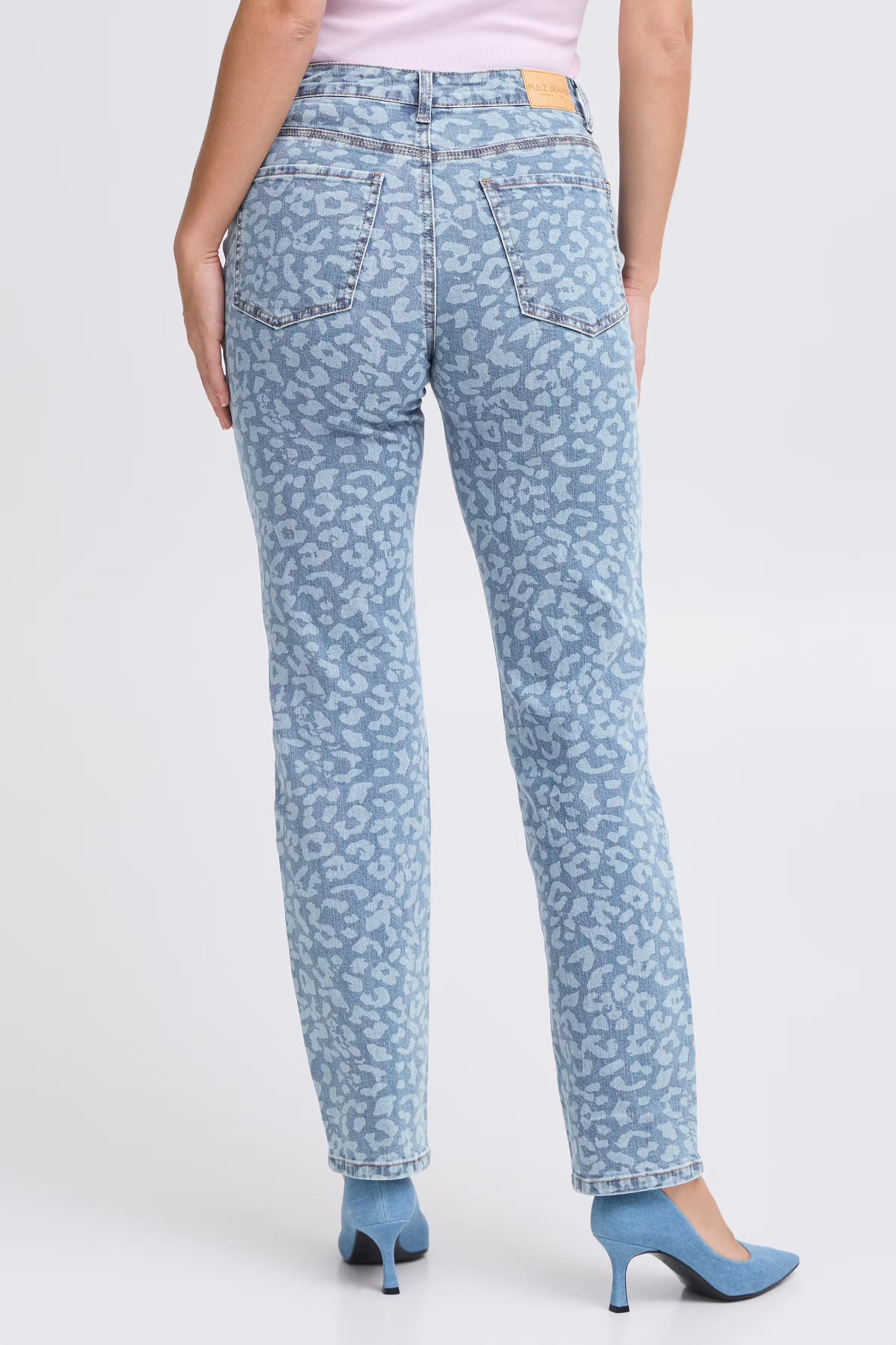 PXJANNAH UHW Jeans Straight Leg LOOKBOOK BACK 50208788-205294