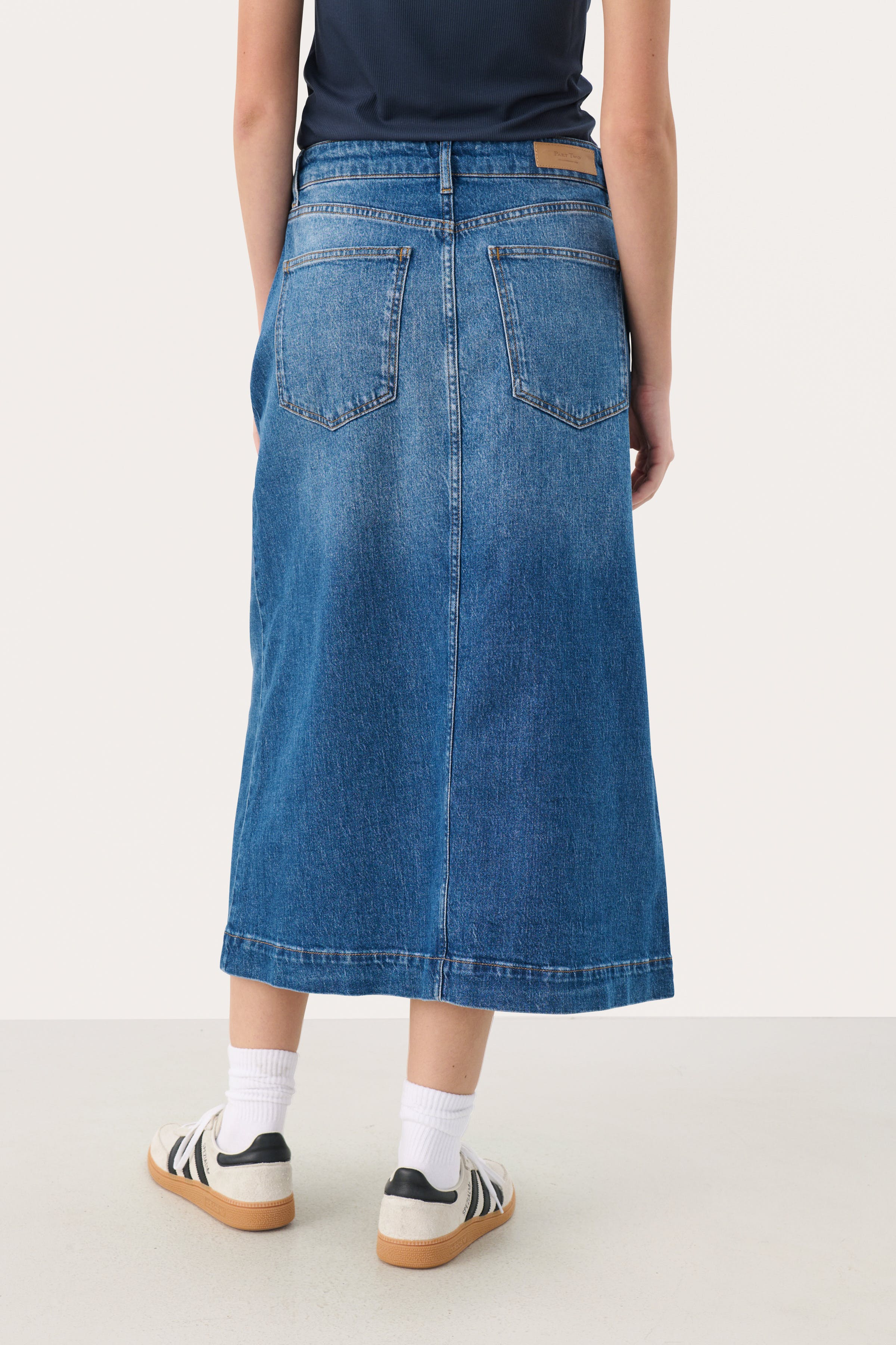 NannabellaPW Denim Kjol LOOKBOOK BACK 30309337-300156