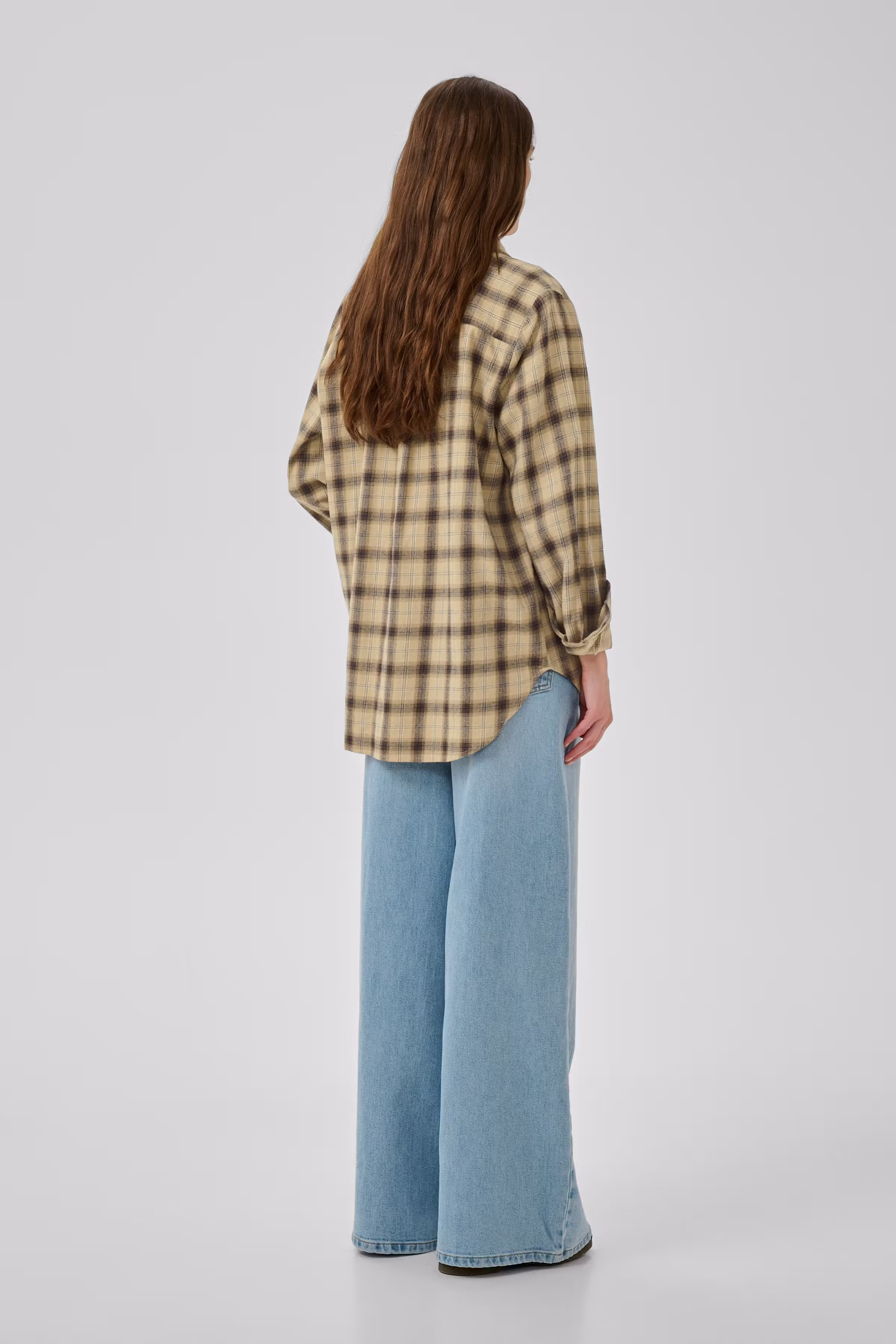 MWSahim Kariertes Hemd LOOKBOOK BACK 10705444-109172