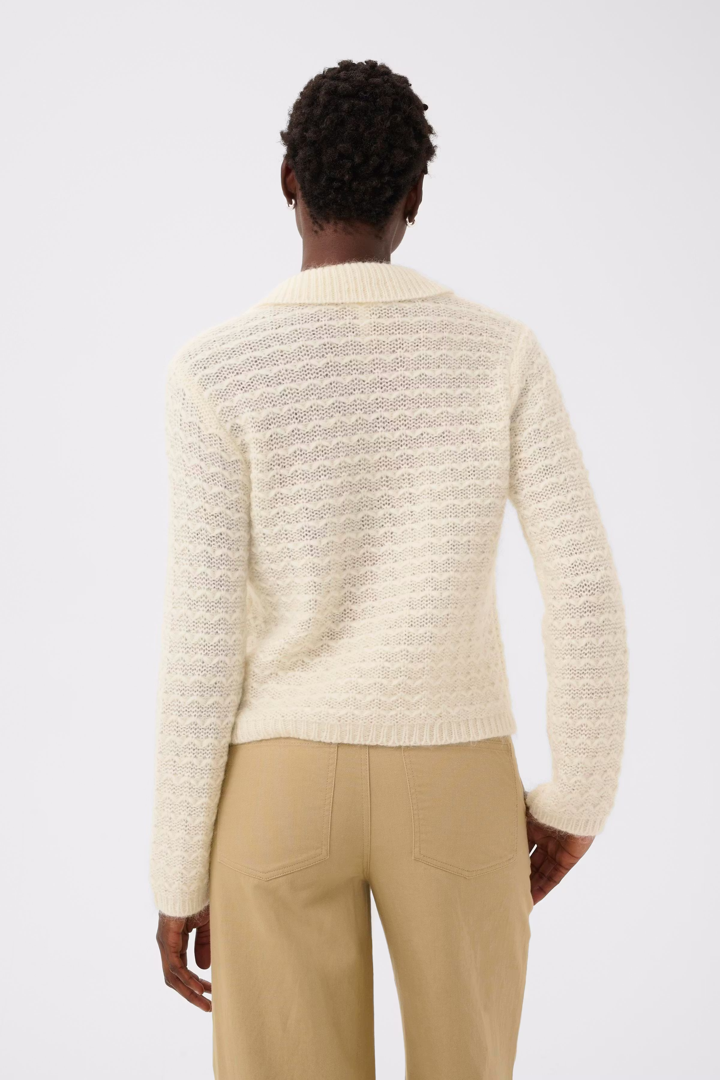 ZoraPW Cardigan LOOKBOOK BACK 30310297-110701