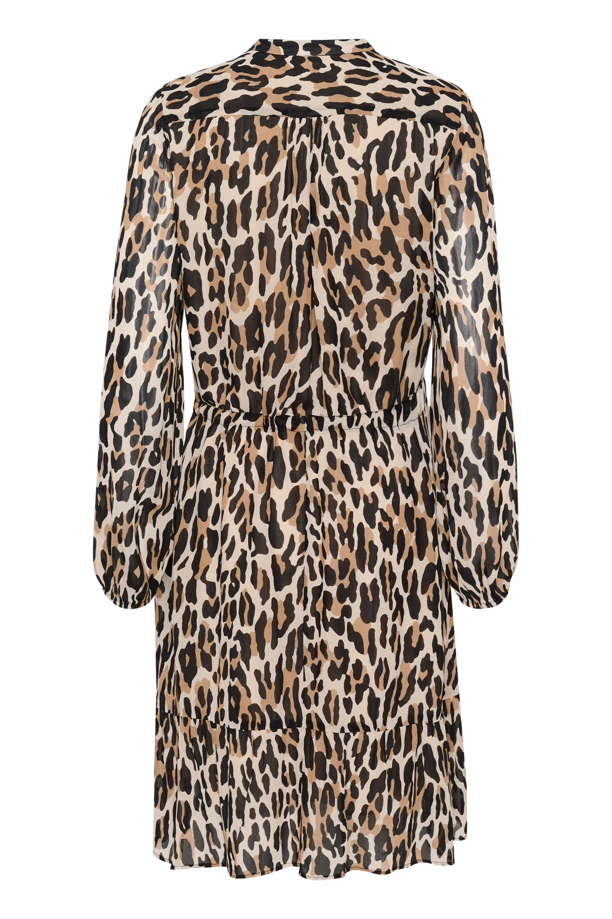 ClarieIW kort leopard Kjole PACK BACK 30110135-303436