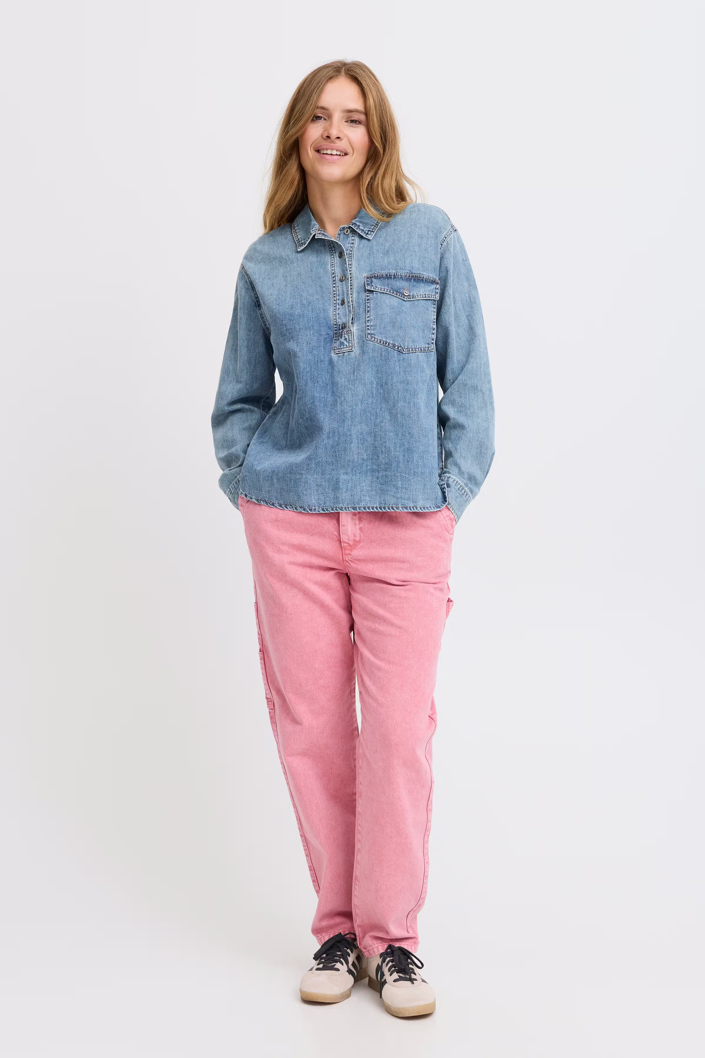 PZSYLVIE bluse LOOKBOOK FRONT 50208696-200005