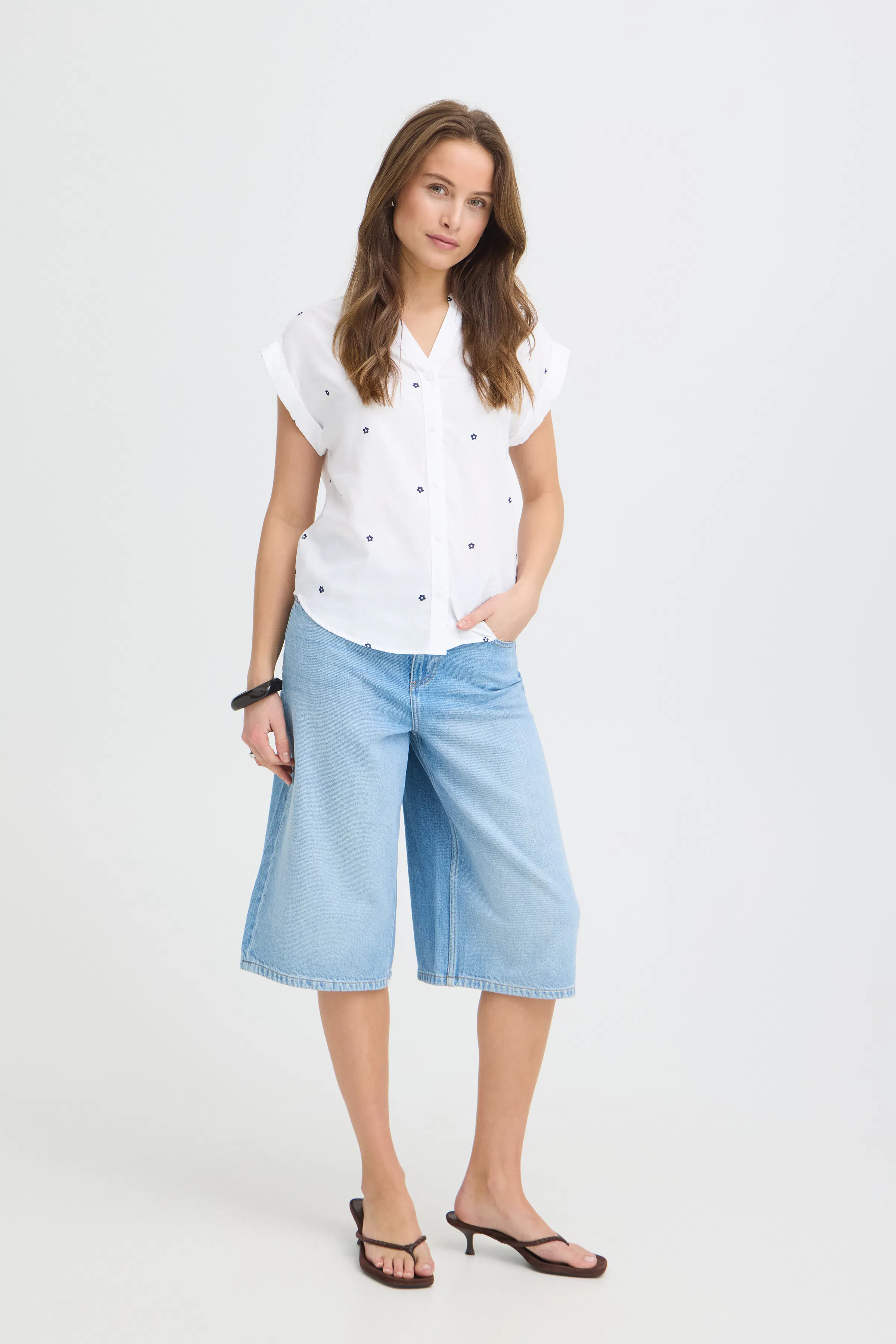 BYISILAS Skjorte LOOKBOOK FRONT 20818976-900008394