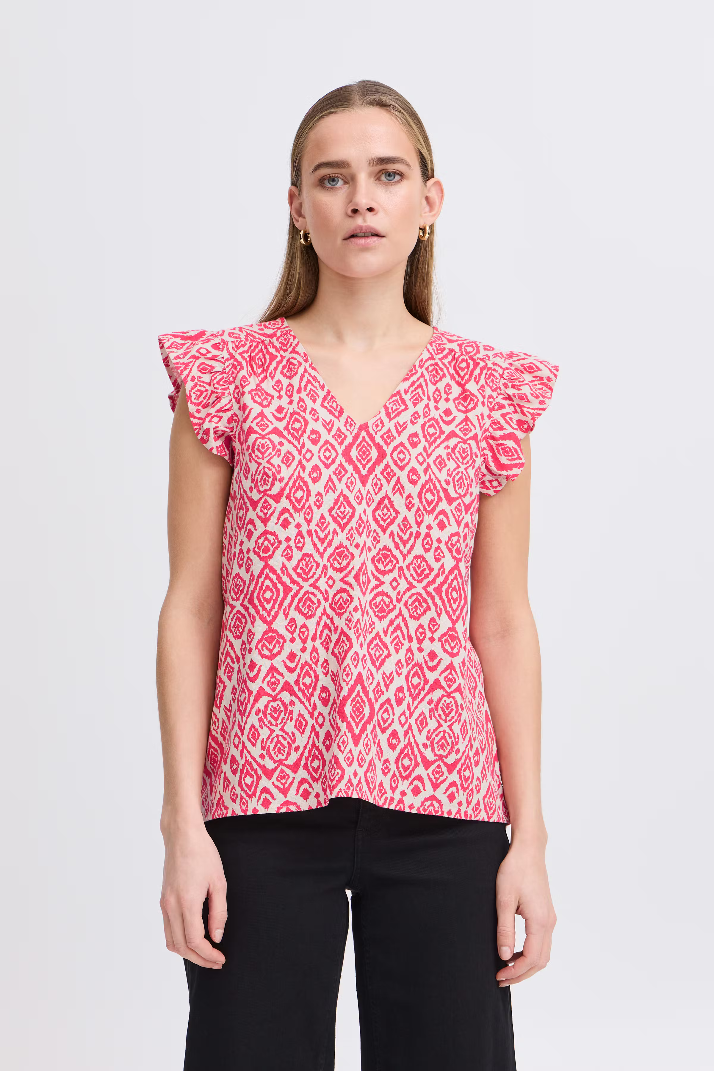 IHLINNO Ærmeløs bluse LOOKBOOK FRONT 20122924-204433