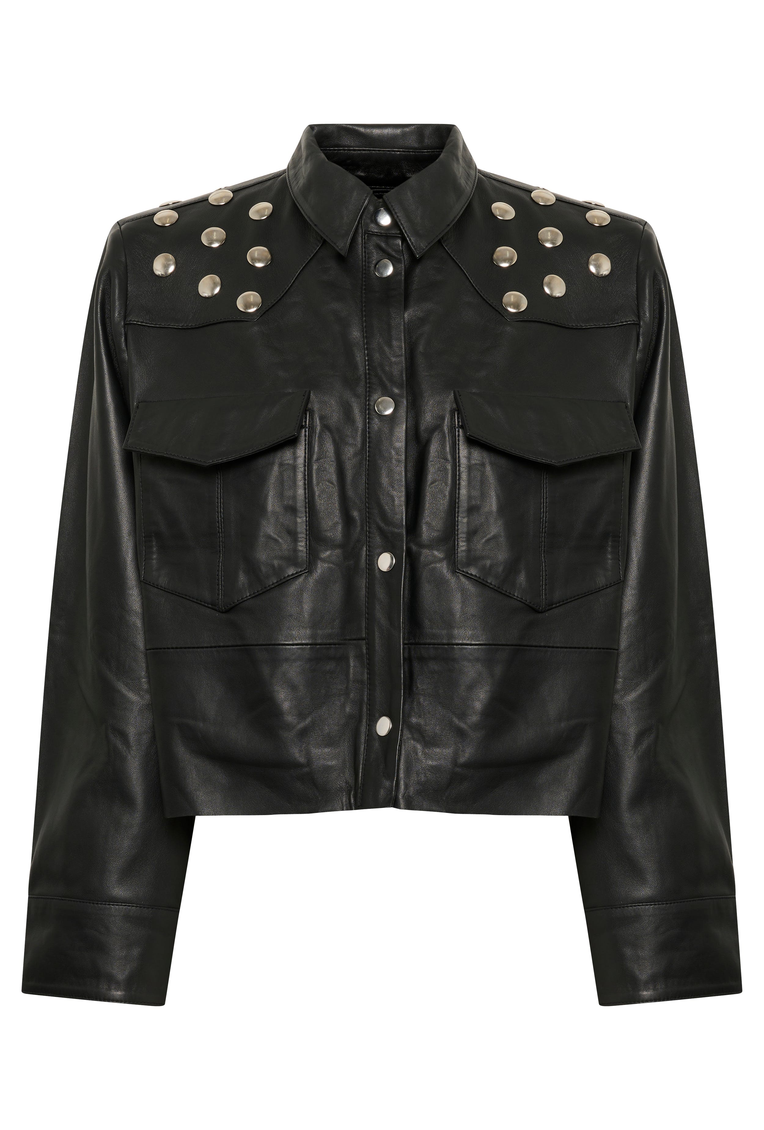 GZrio Leder Hemd PACK FRONT 10910464-100017