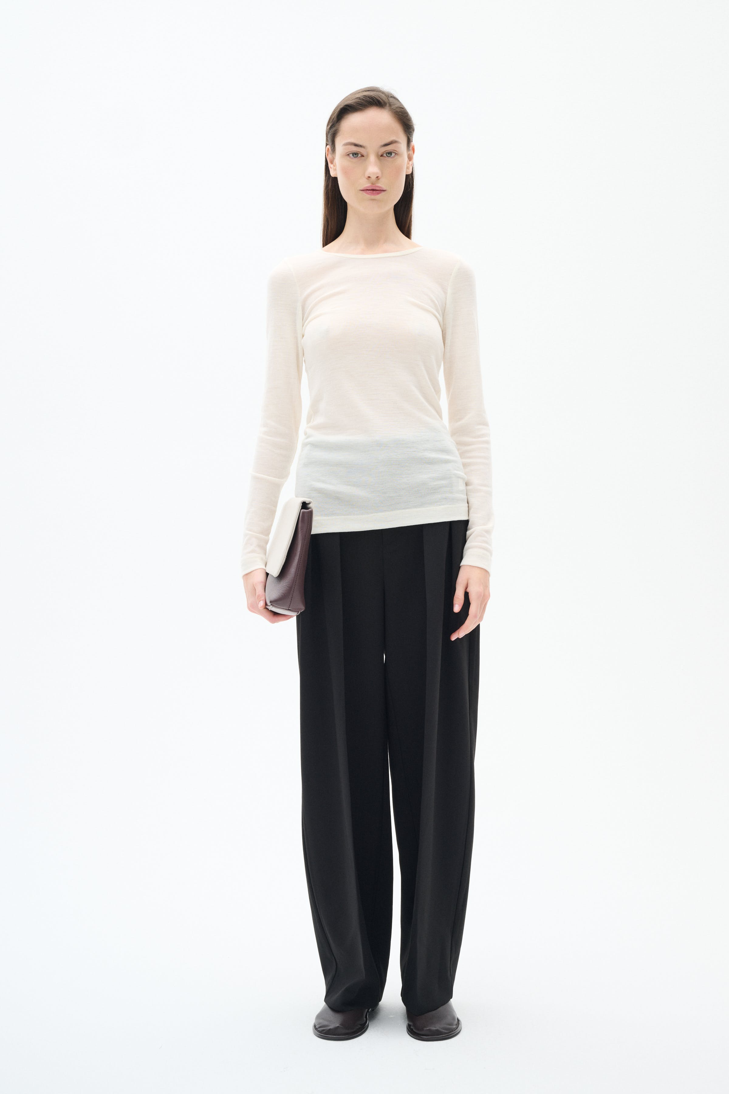FangIW T-shirt met lange mouwen LOOKBOOK FRONT 30106096-110701