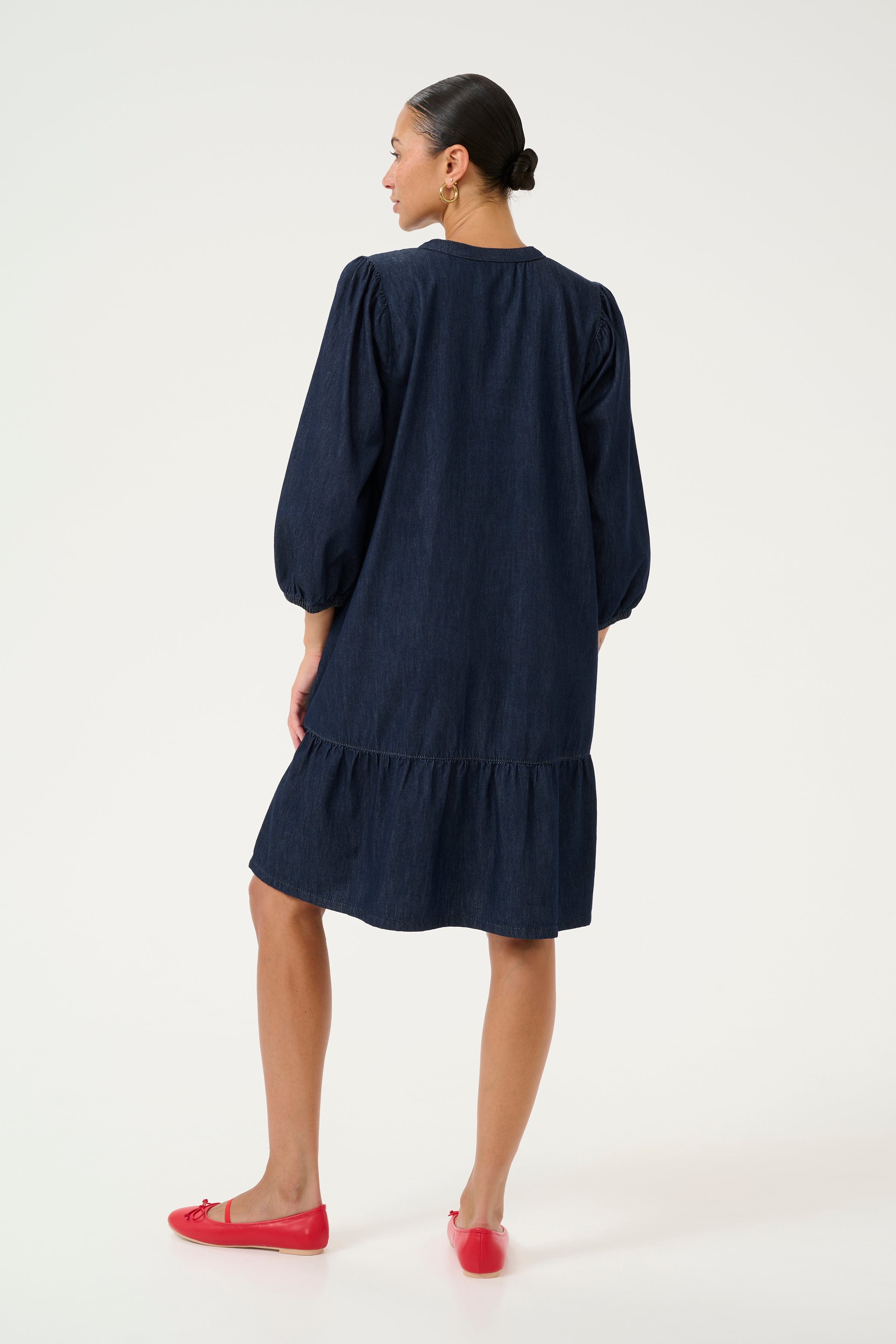 CUarpa Spijkerjurk LOOKBOOK BACK 50110305-500119