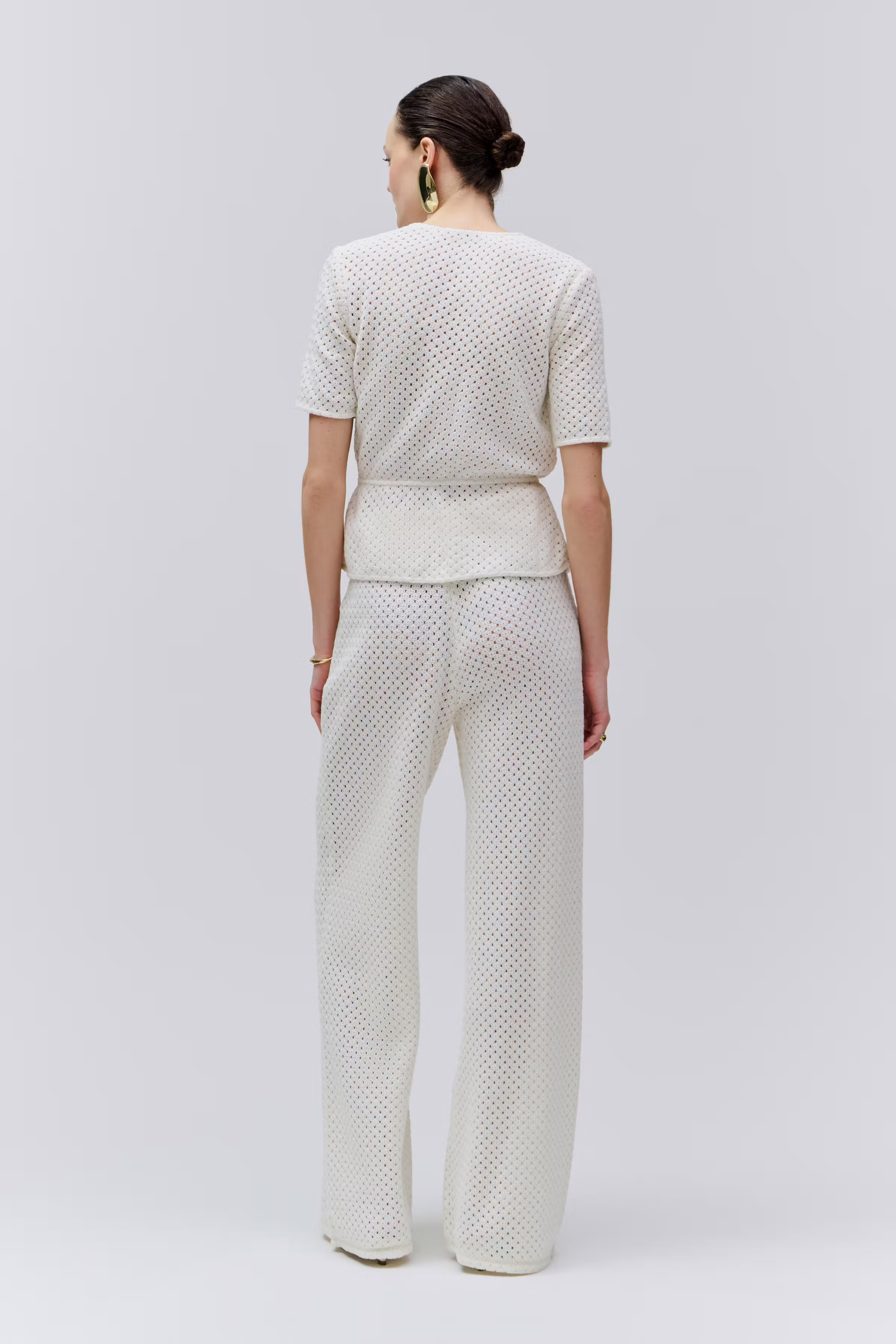 TEOFILA T-shirt LOOKBOOK BACK 30600588-WH010