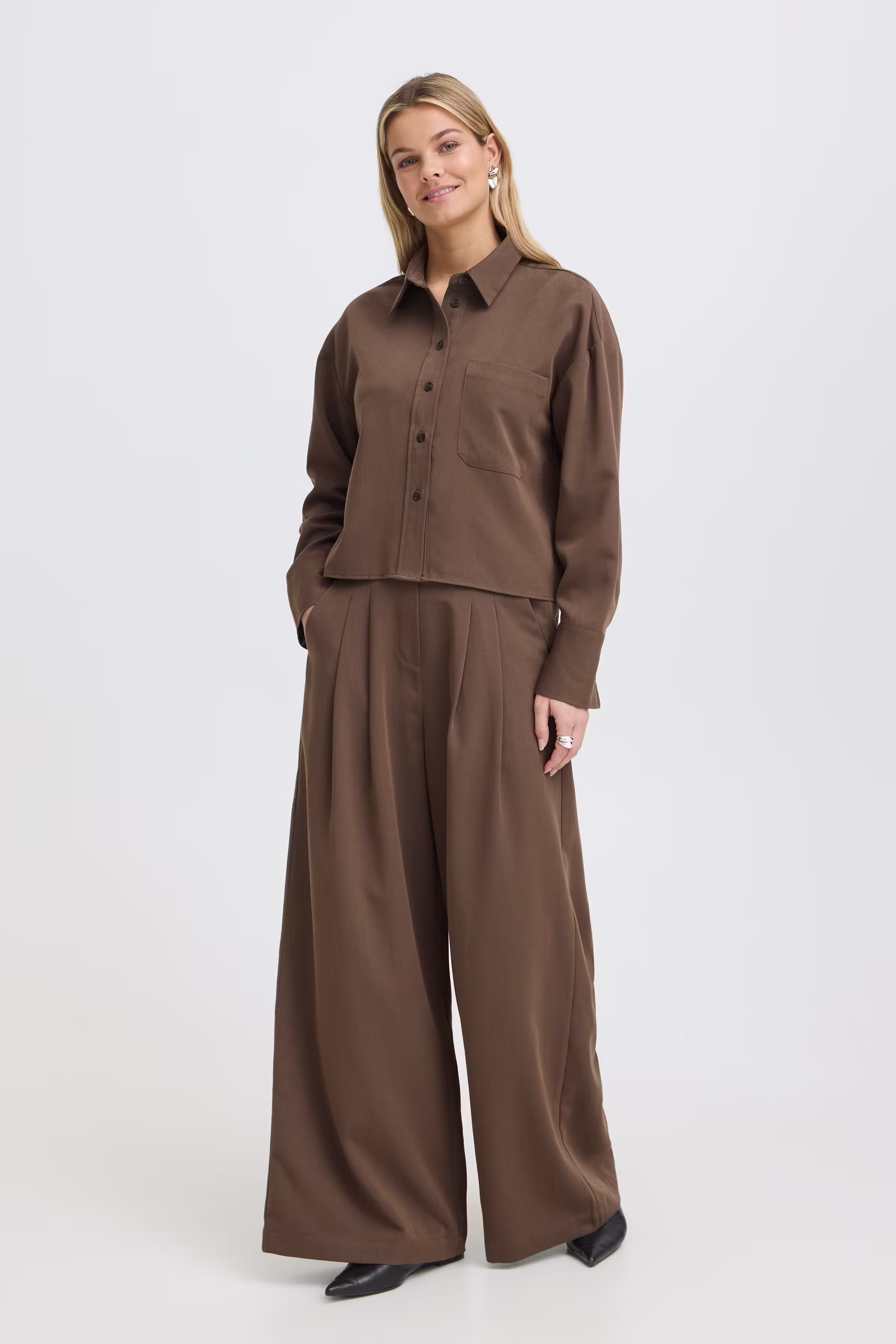 FRVEDA Skjorte LOOKBOOK FRONT 20618073-1909161