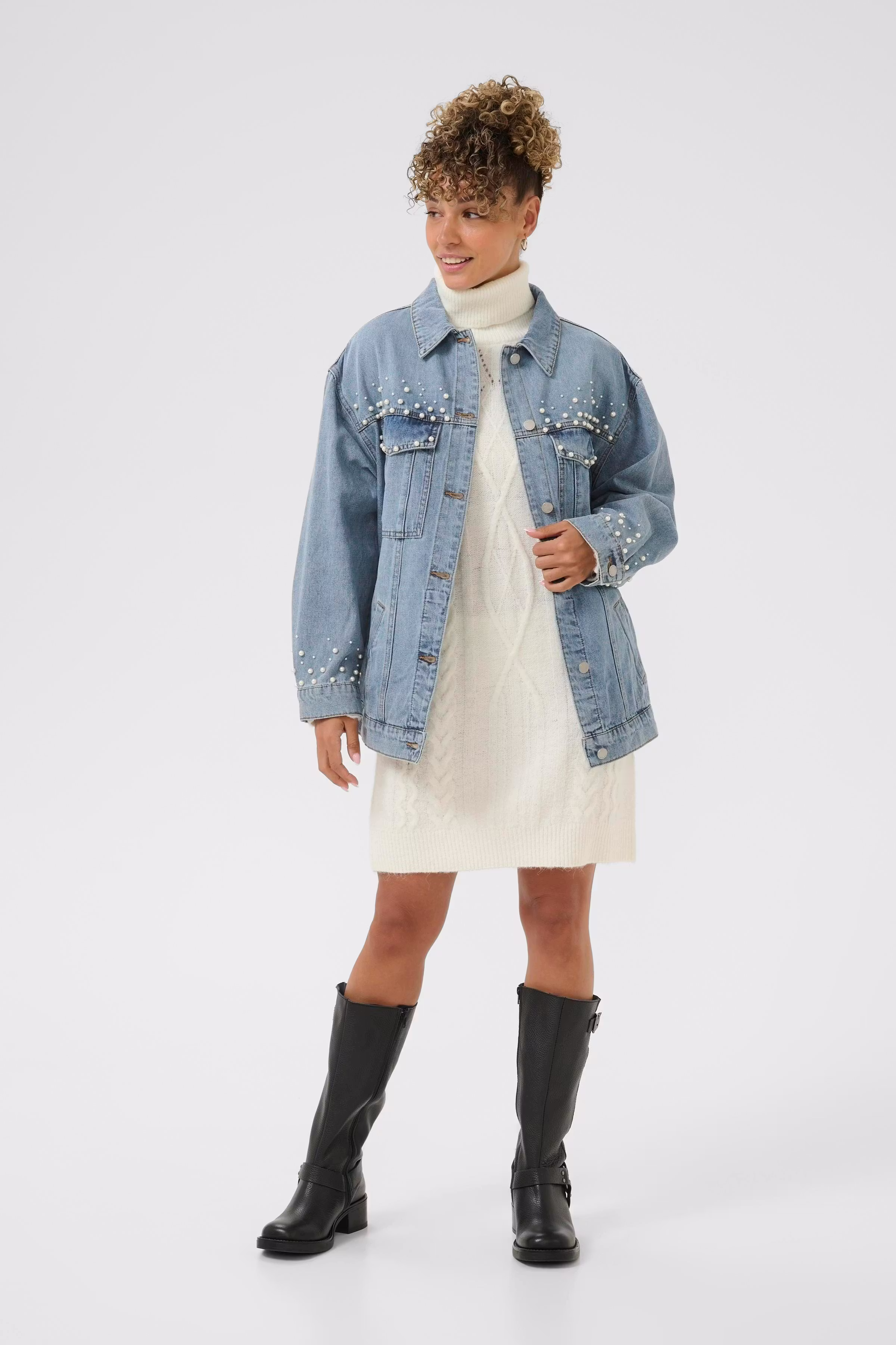 CRViv Casual Jacke LOOKBOOK FRONT 10614378-105590