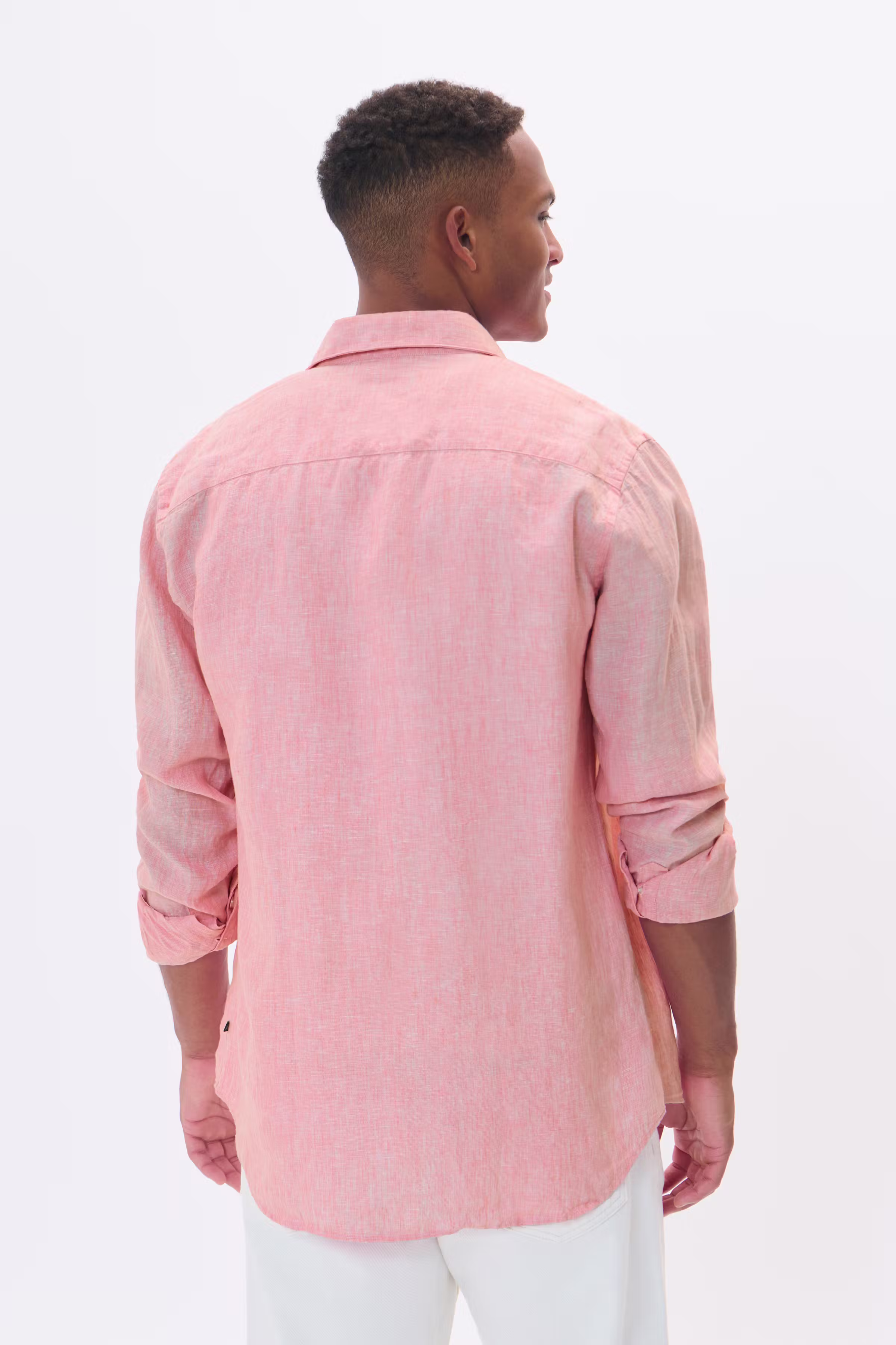 MAmarc linneskjorta LOOKBOOK BACK 30205841-151922