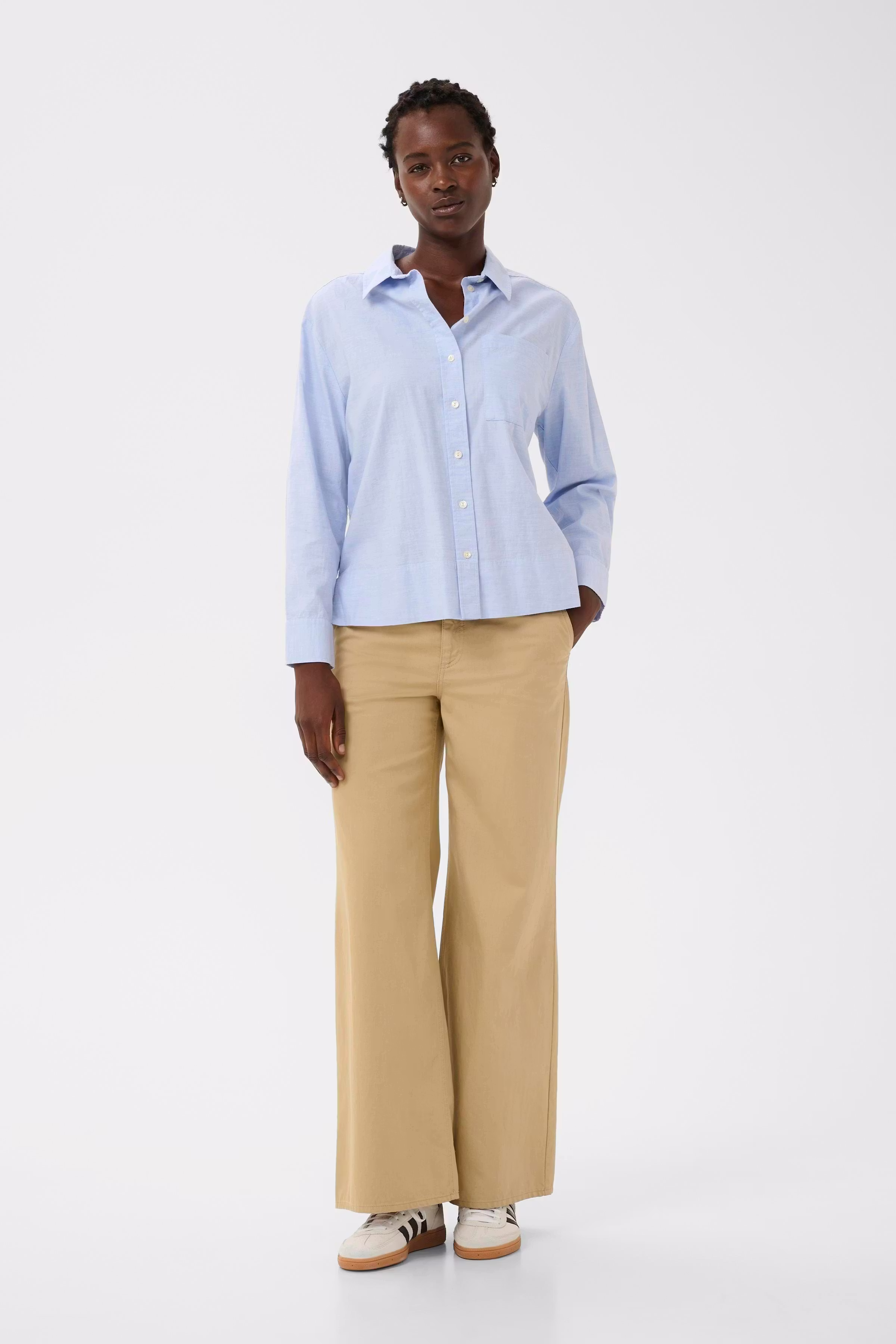 NeneePW Skjorta LOOKBOOK FRONT 30309924-304143