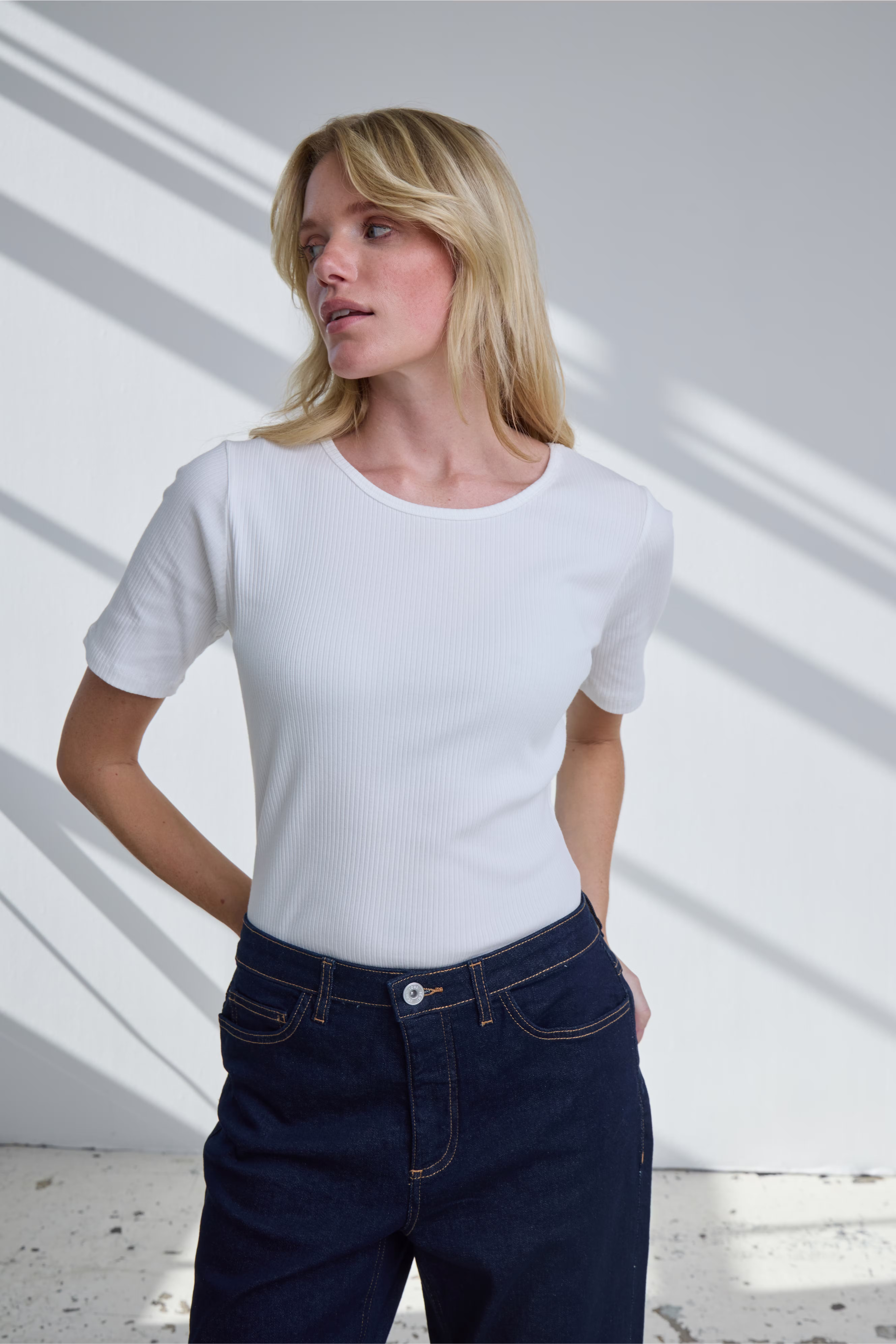 IHPALMER RIB T-shirt LOCATION NONE 20120343-114201