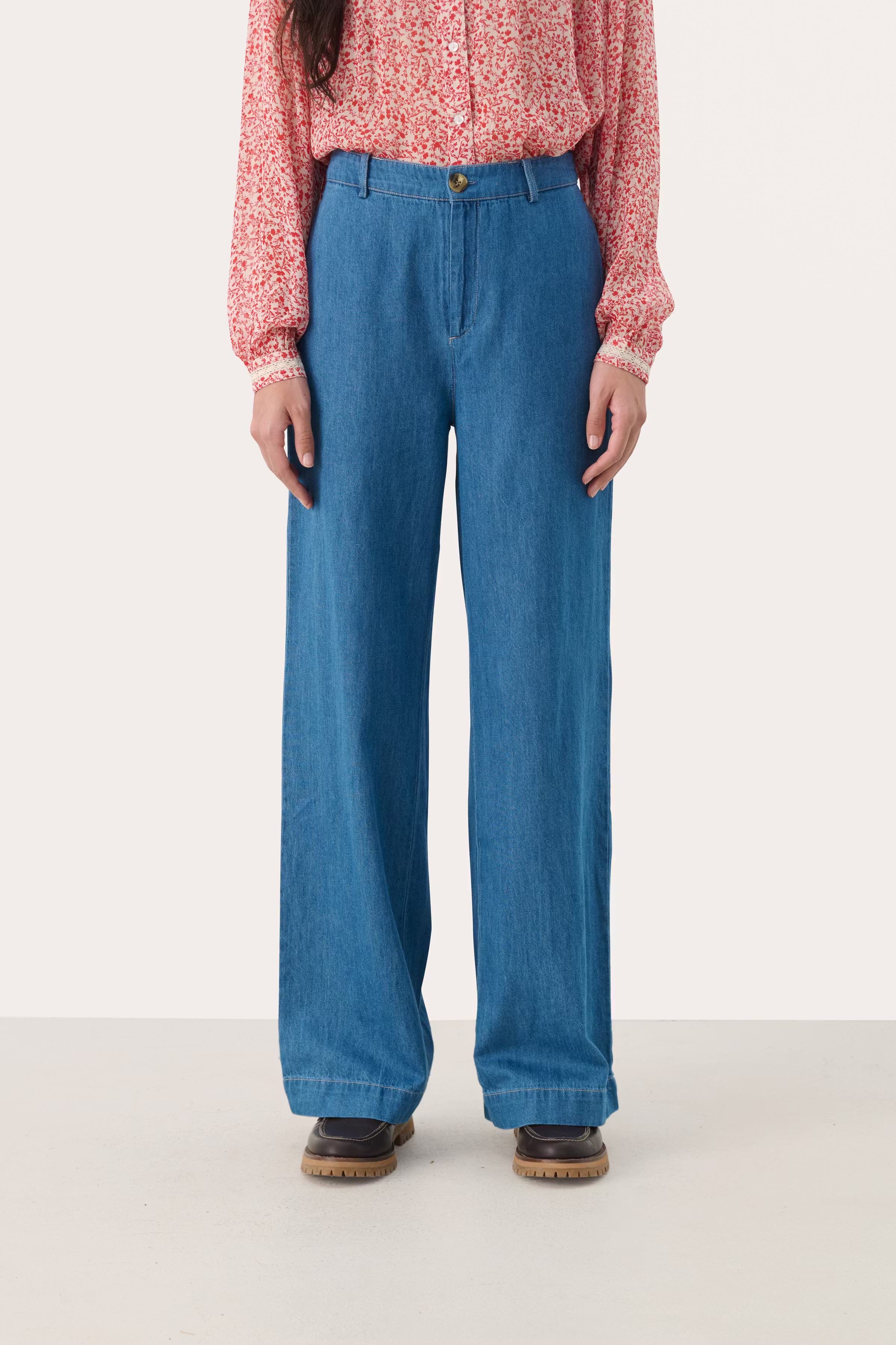 CoraliePW Denim Trousers LOOKBOOK FRONT 30309687-300145