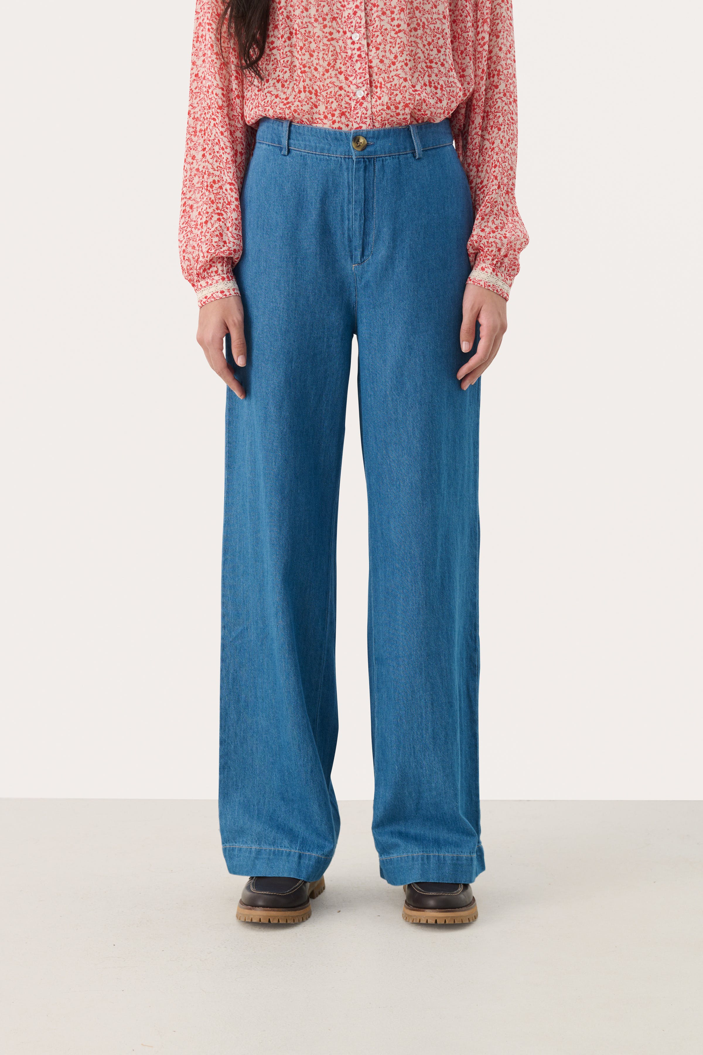 CoraliePW Denim Trousers LOOKBOOK FRONT 30309687-300145