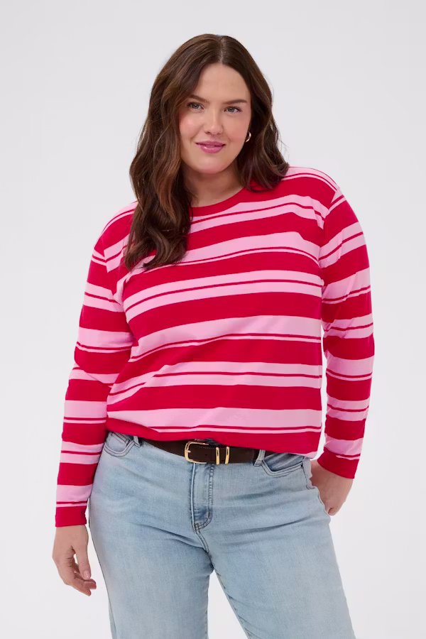KCwinni Gestreifte Bluse LOOKBOOK FRONT 10584218-109618