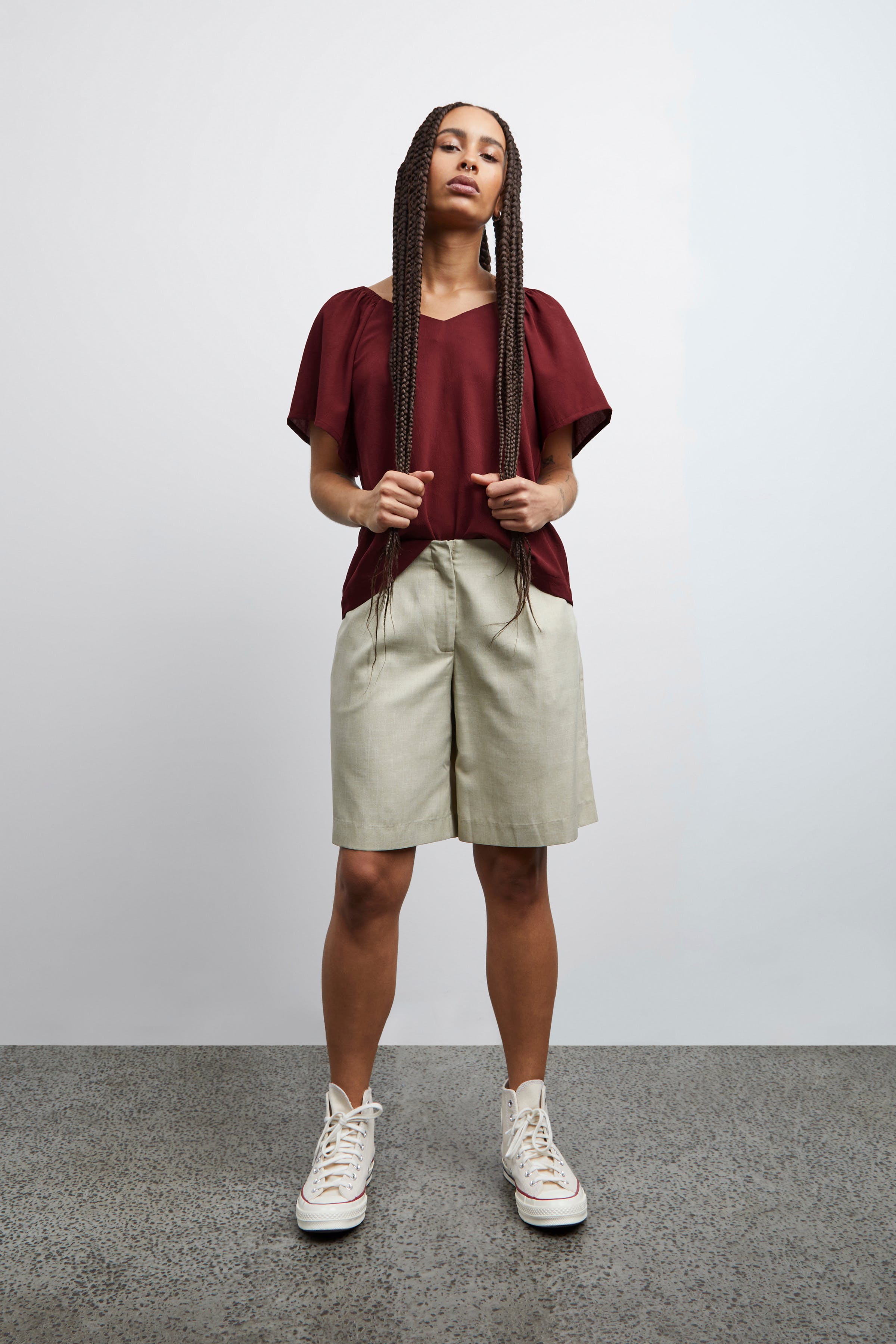 IHGITTY Bluse LOOKBOOK FRONT 20118387-191526