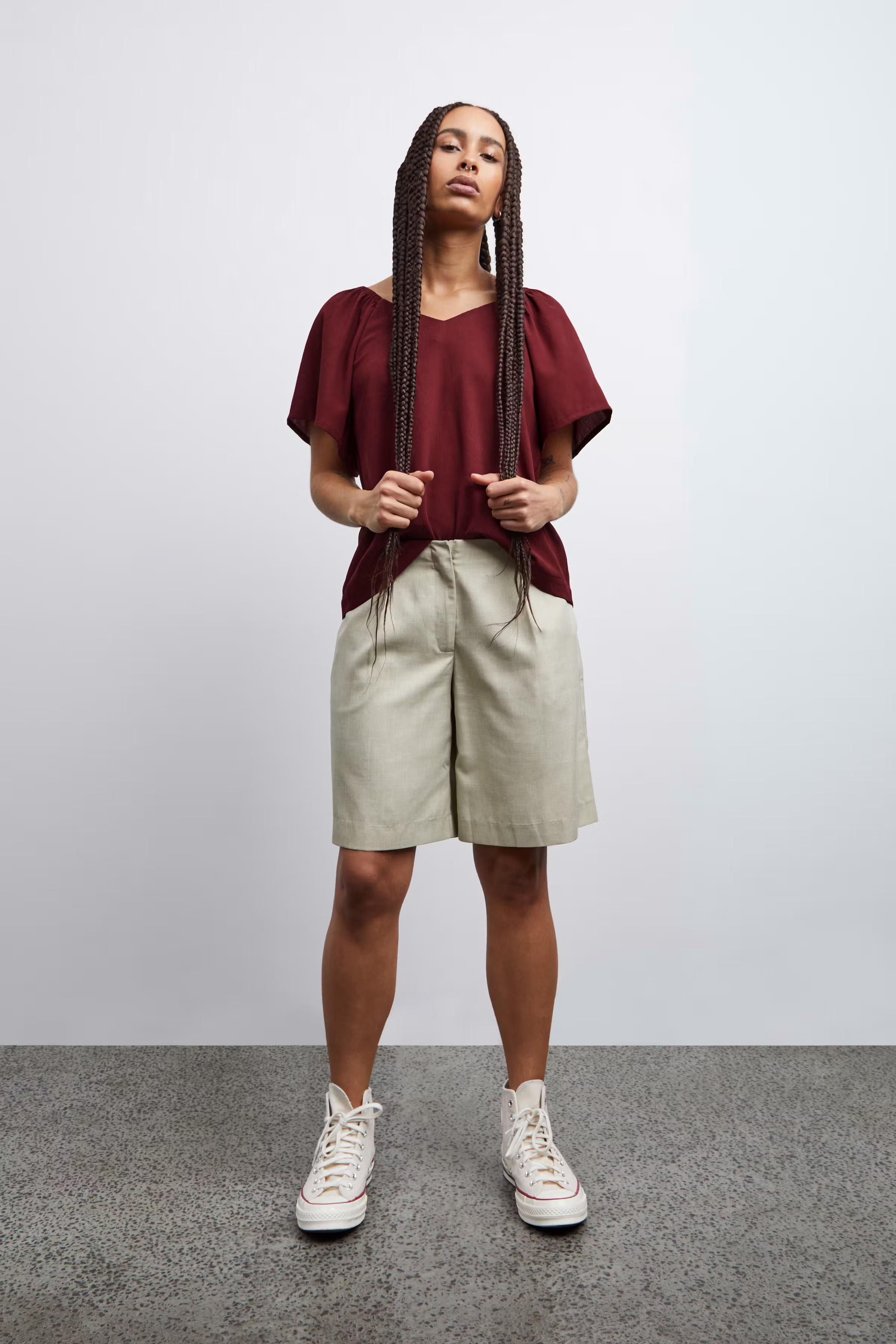 IHGITTY Bluse LOOKBOOK FRONT 20118387-191526