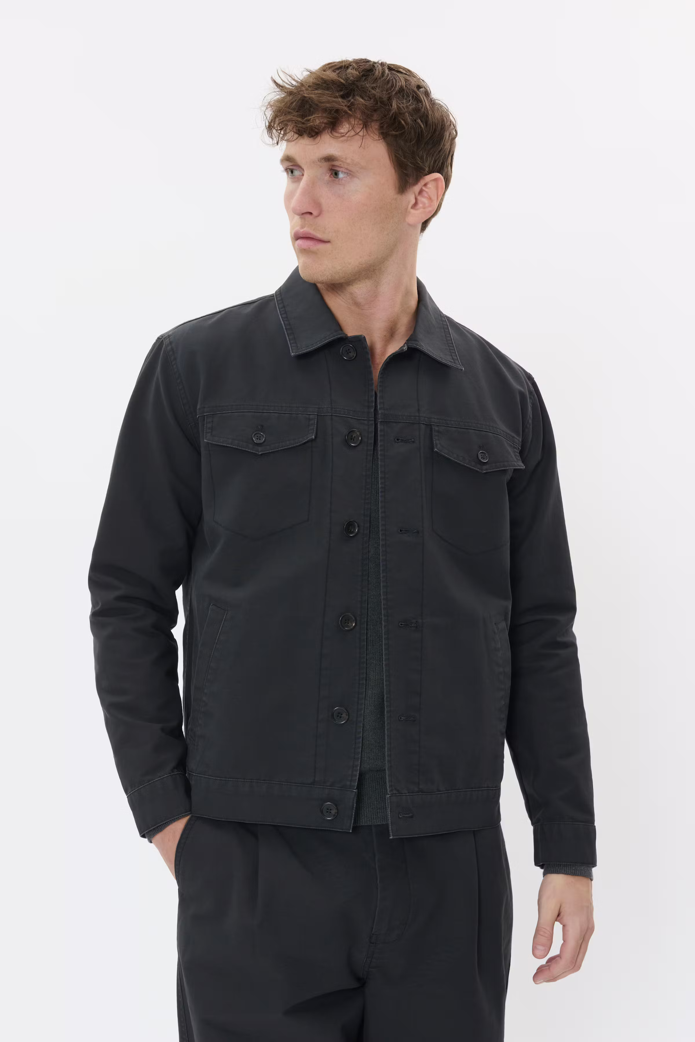 MAcallan Casual M73 Jeansjacke LOOKBOOK FRONT 30208658-300275