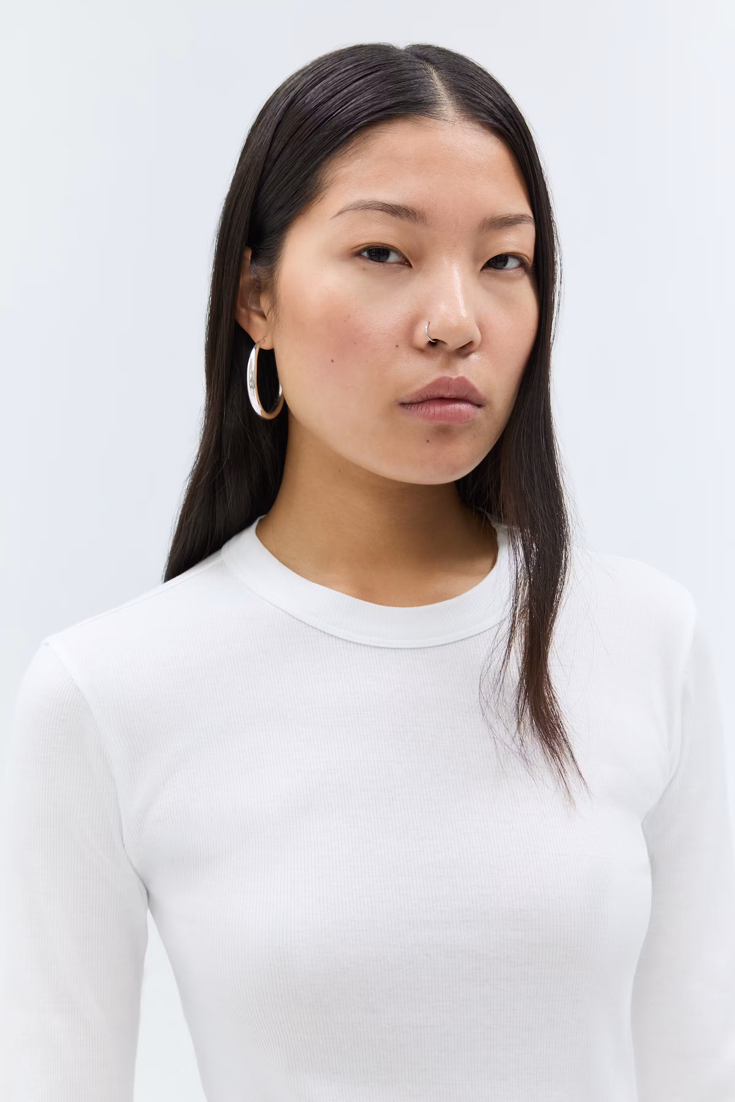 IOKOLLINA T-shirt LOOKBOOK DETAIL 30600544-WH001