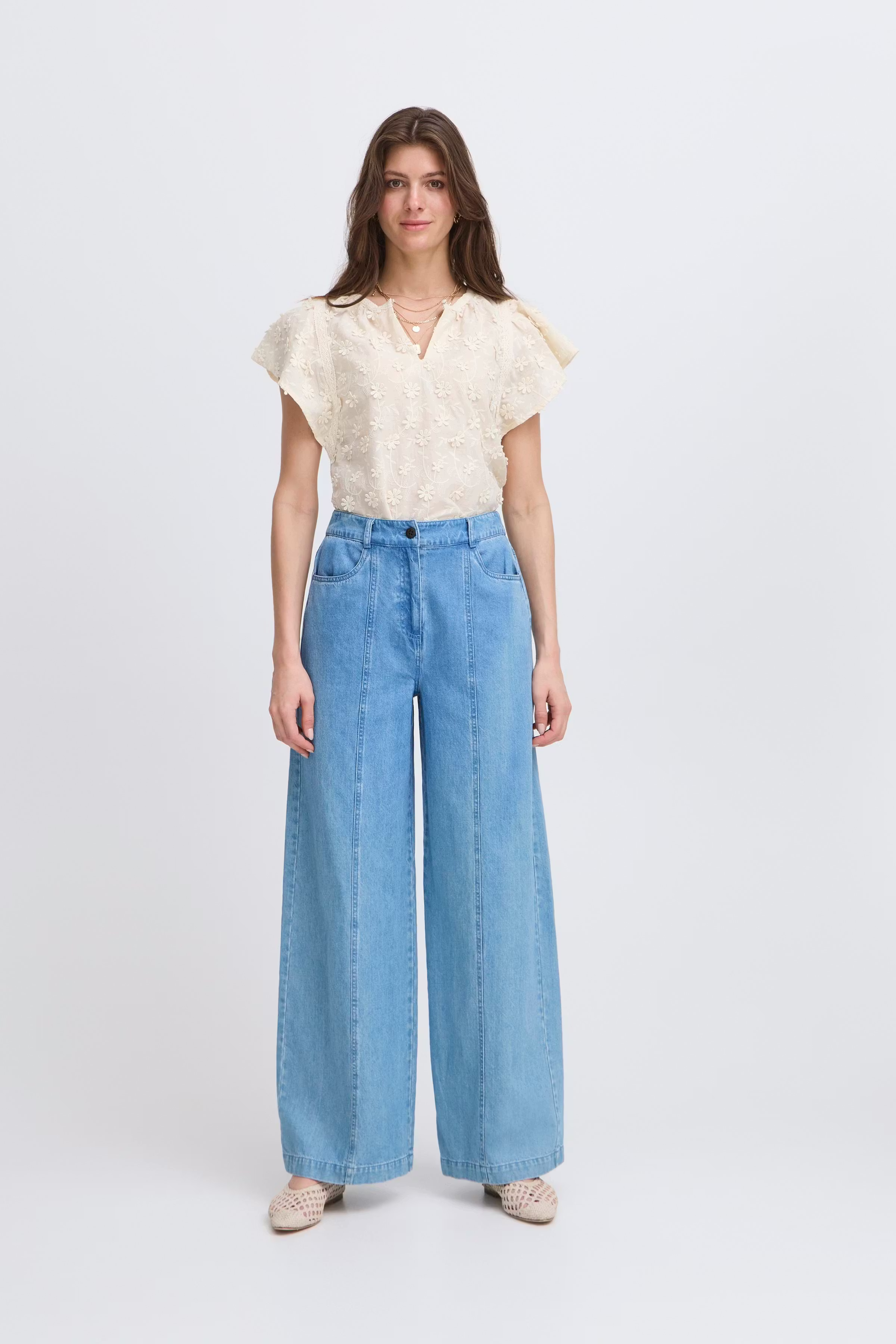 IRLIANE Kurzarm-Bluse LOCATION NONE 20122626-130905