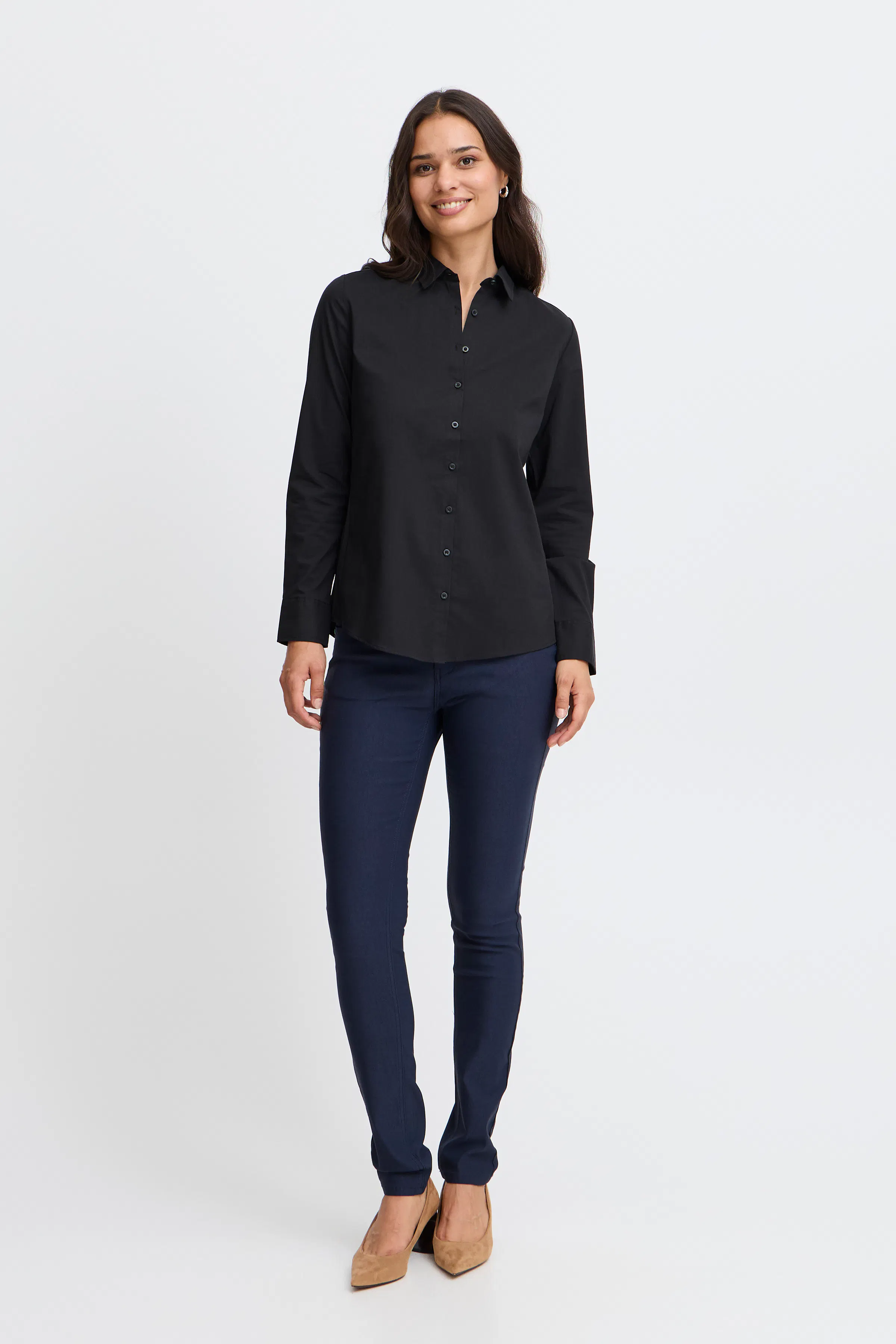 Langermet skjorte LOOKBOOK FRONT 20600181-60096