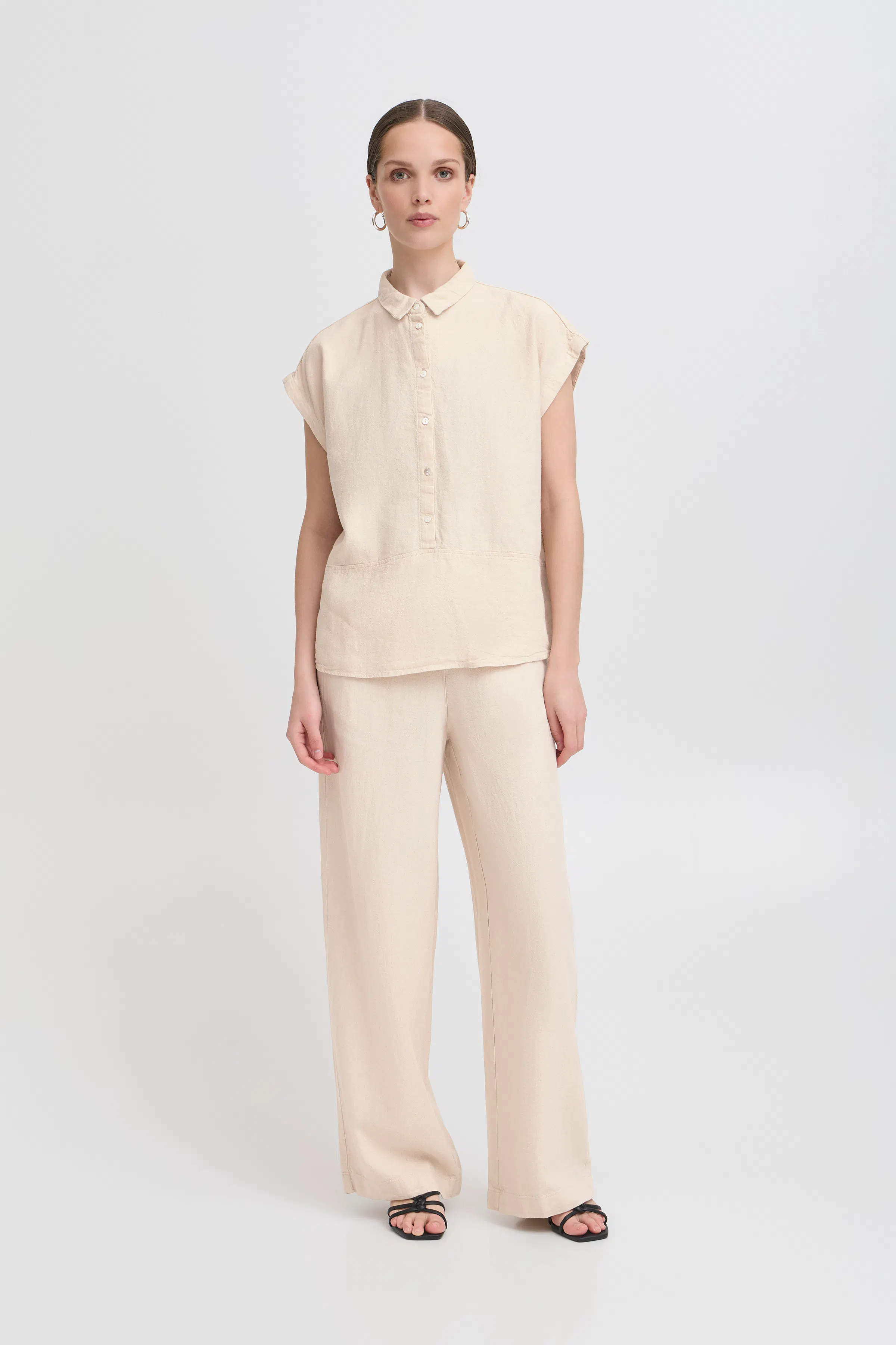 IHLINNO Blouse met korte mouwen LOOKBOOK FRONT 20122922-204424