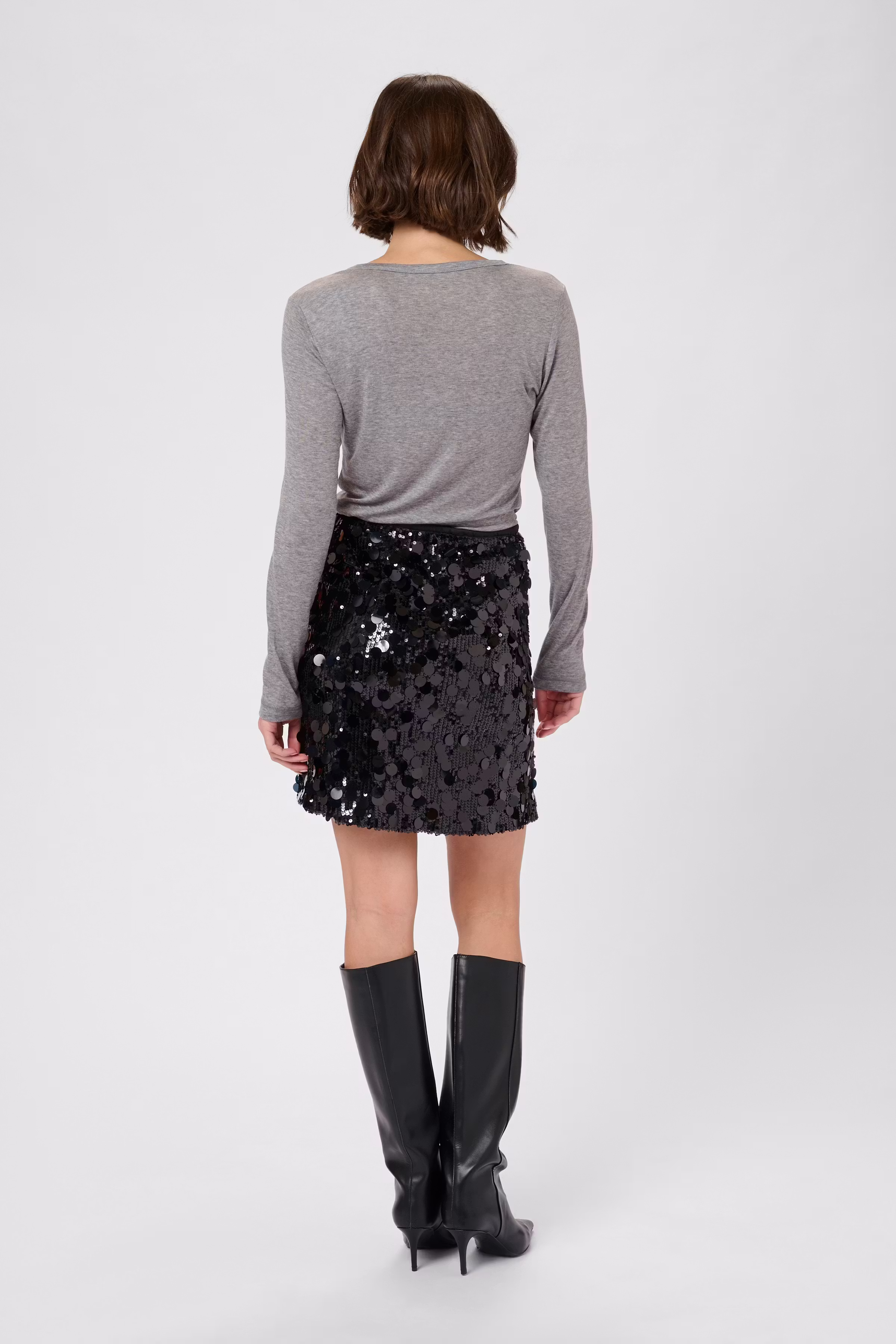 CUsema Paillettenrock LOOKBOOK BACK 50112207-500012