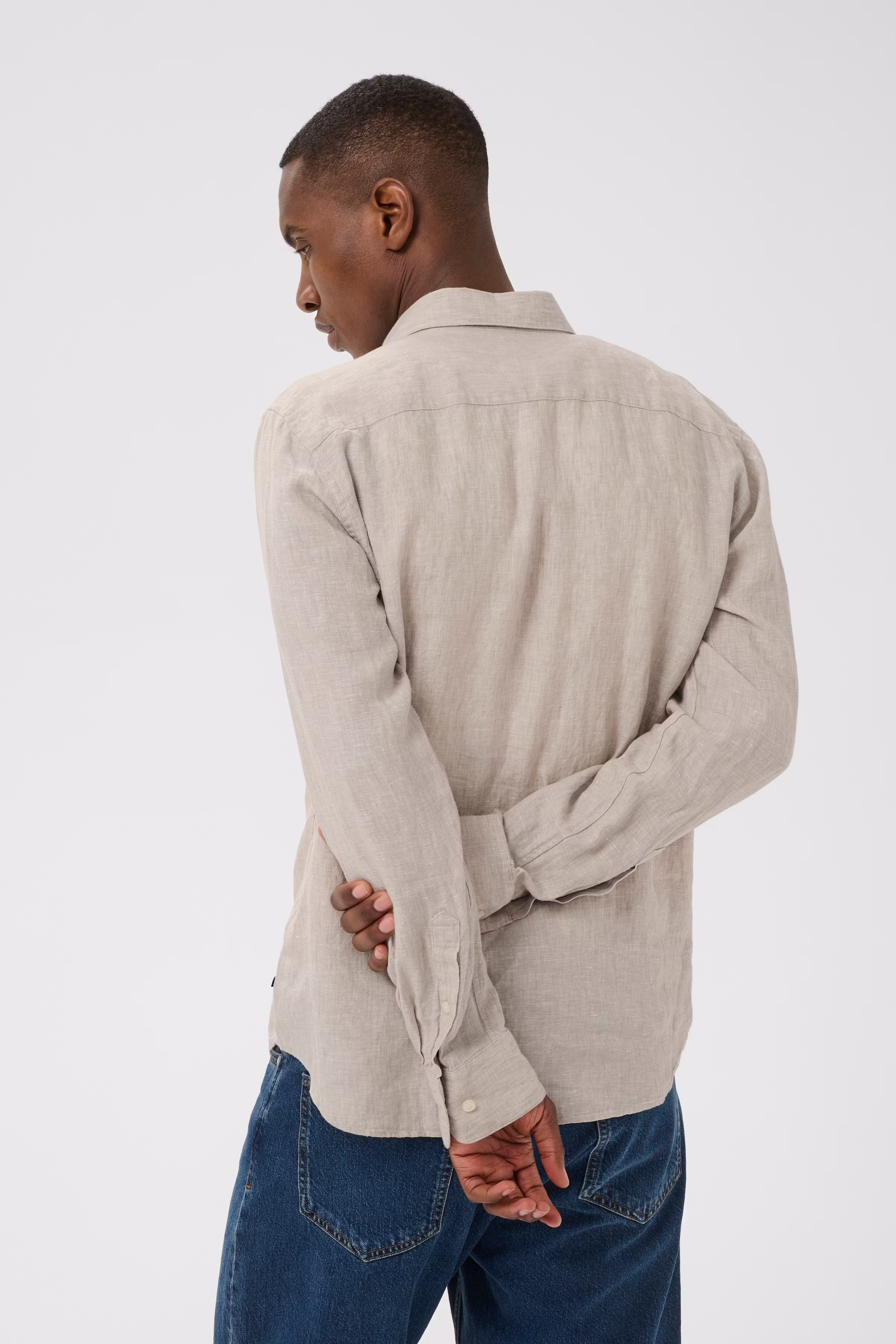 MAmarc Leinenhemd LOOKBOOK BACK 30205841-161105