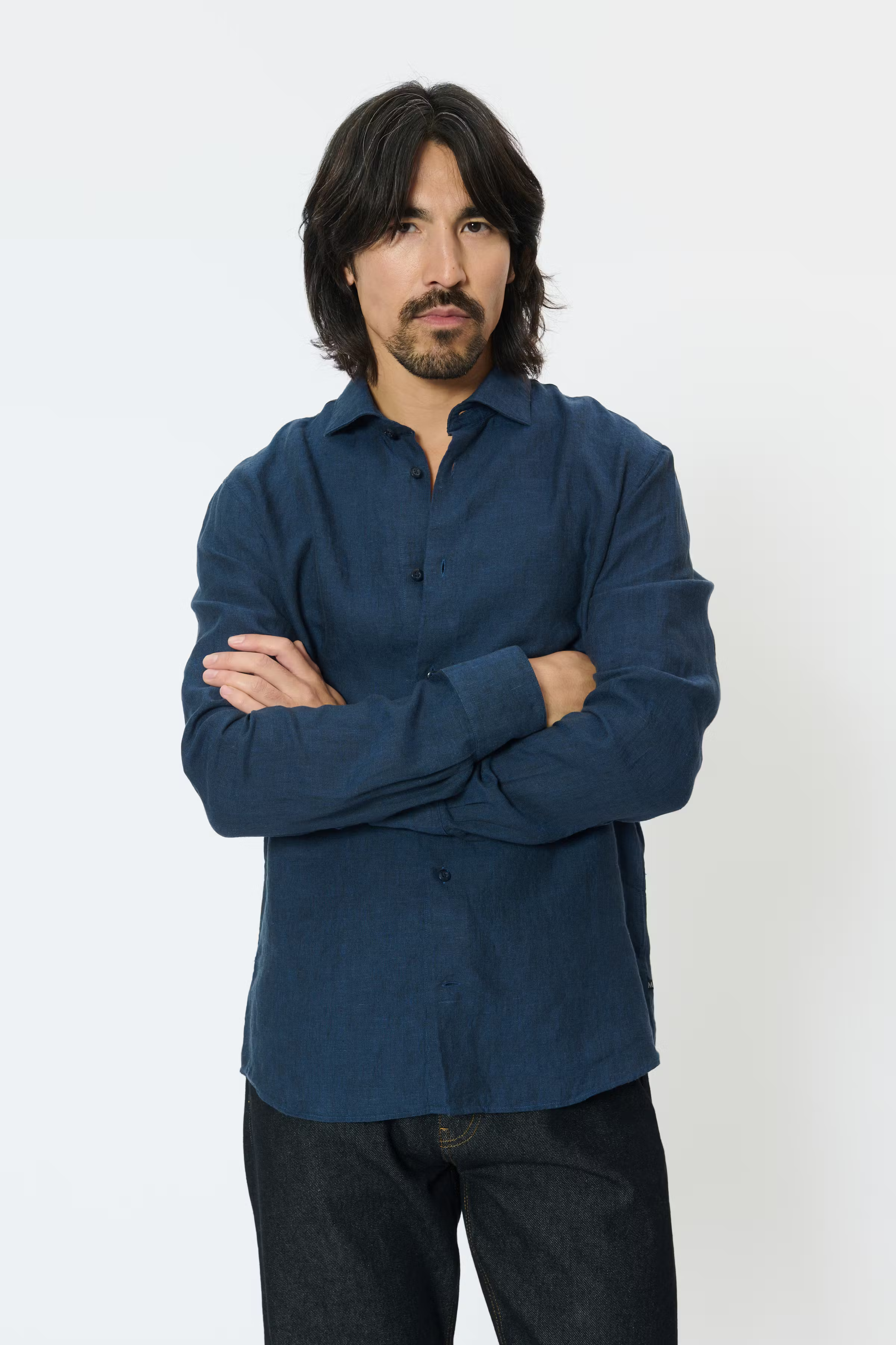 MAmarc linen shirt LOOKBOOK FRONT 30205841-194011