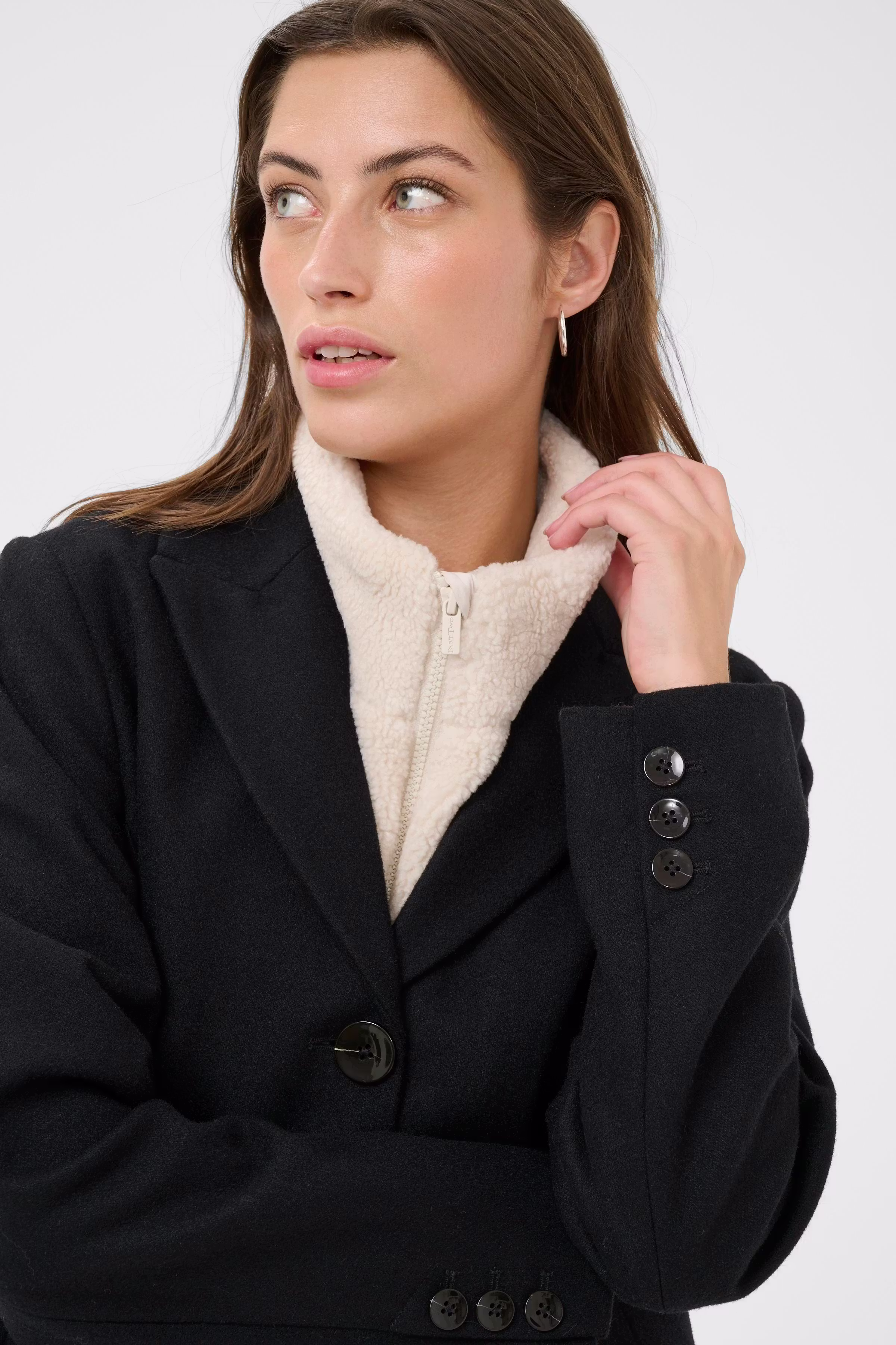 SamiaPW Fleece-Kragen LOOKBOOK DETAIL 30309778-130000