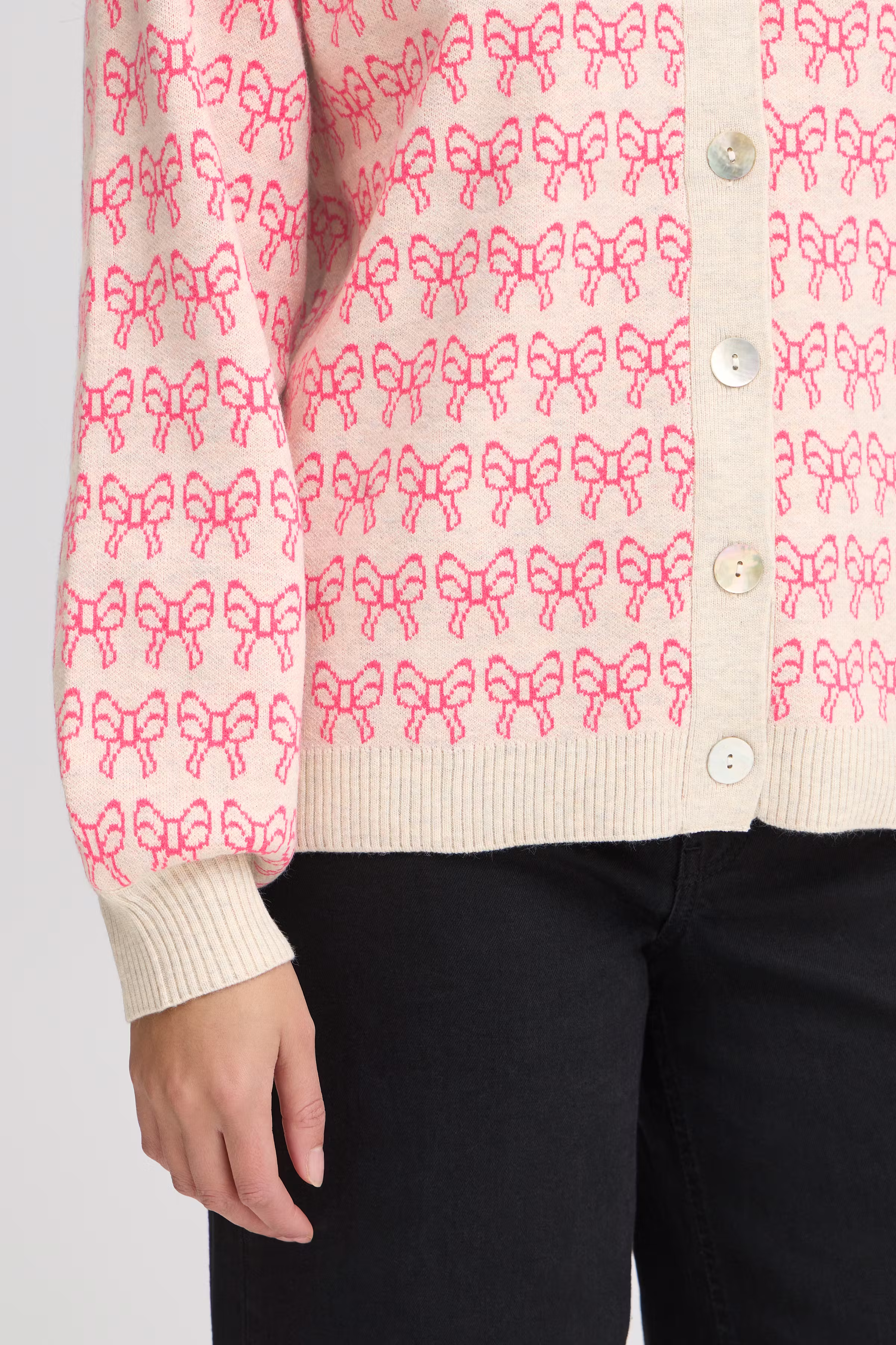 IHBRIELLE Knitted cardigan LOOKBOOK DETAIL 20122600-204825