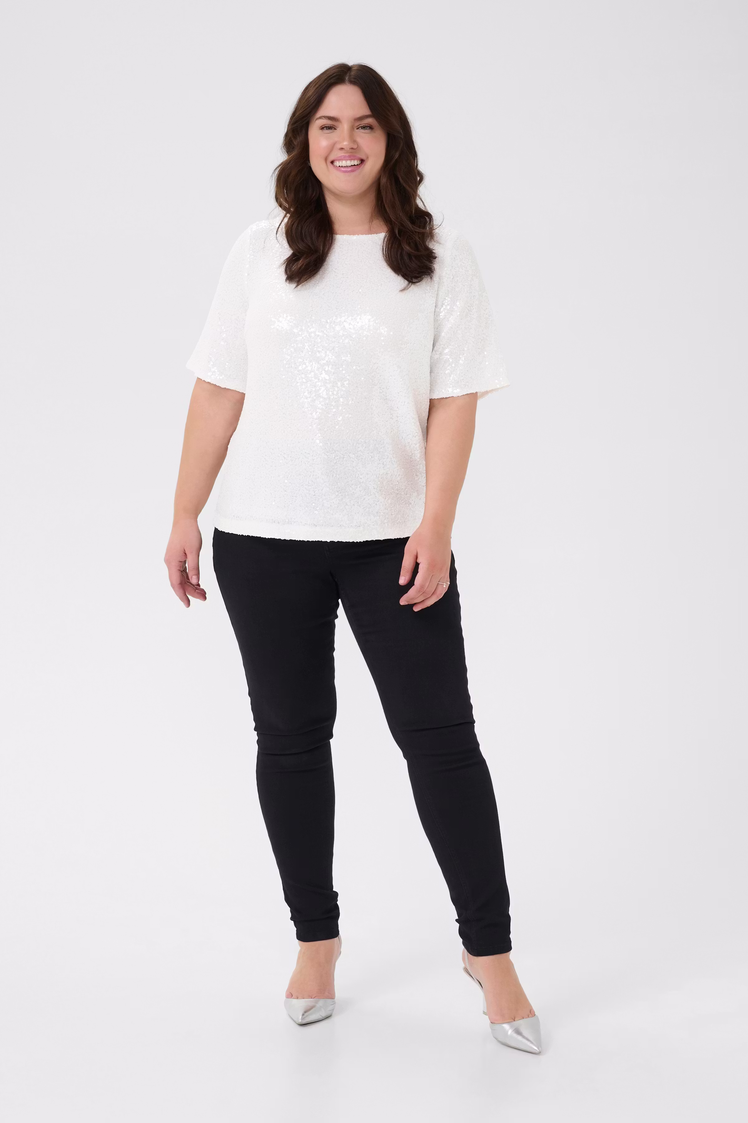 KCmirana Paljettblus LOOKBOOK FRONT 10583819-110602