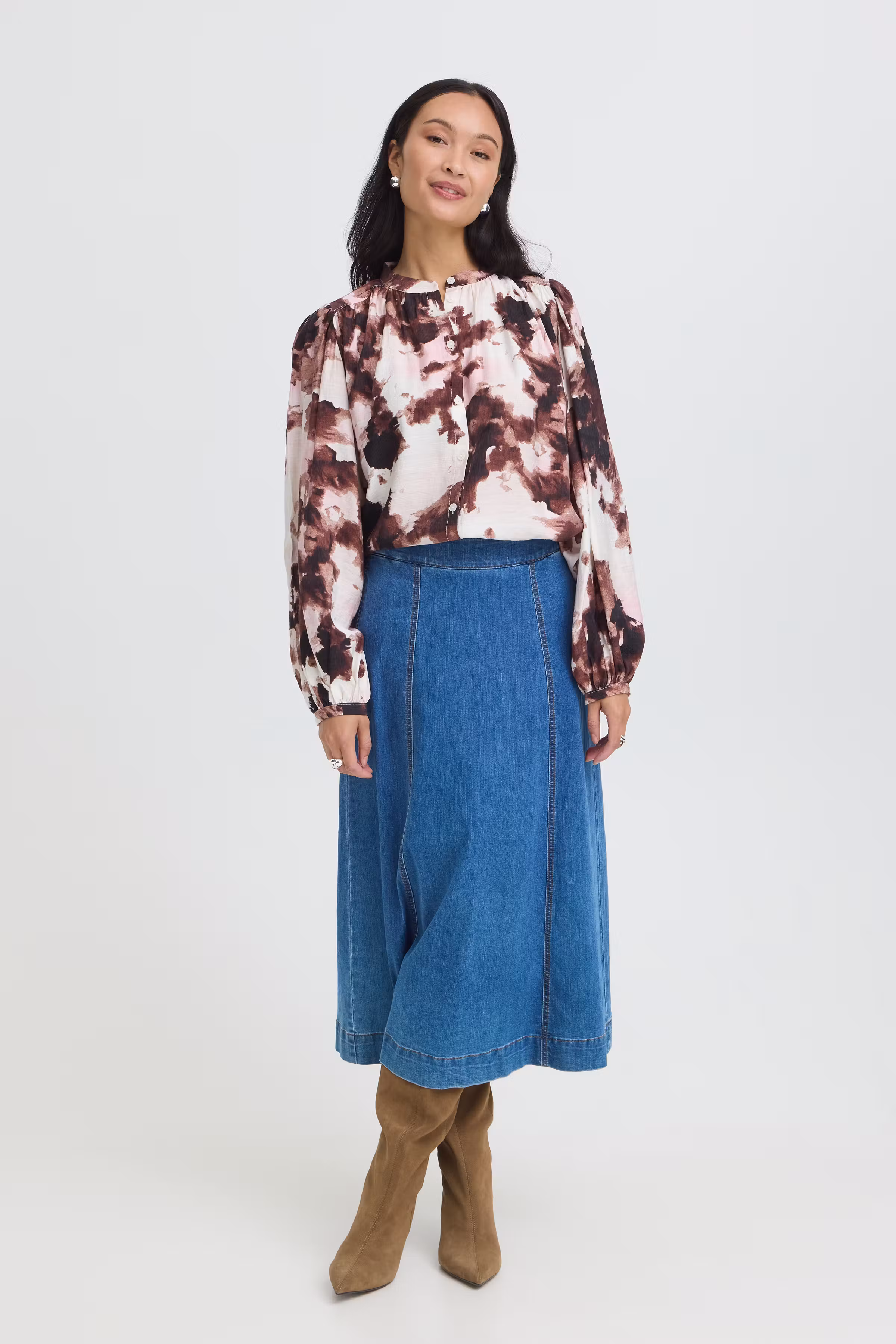 FRARIANA Skjorte LOOKBOOK FRONT 20618030-900012270