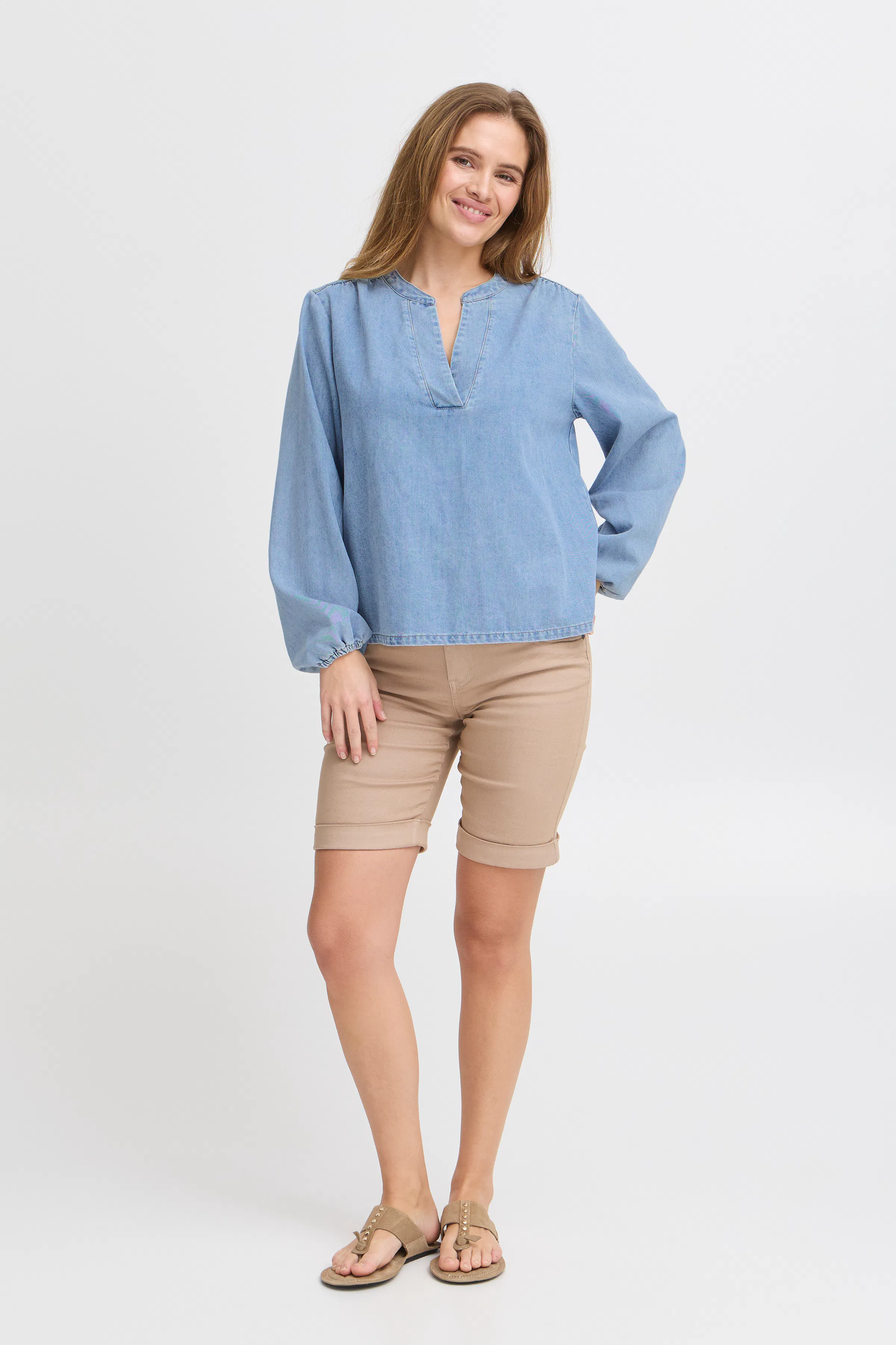 PZMALIA Bluse LOOKBOOK FRONT 50208792-200008