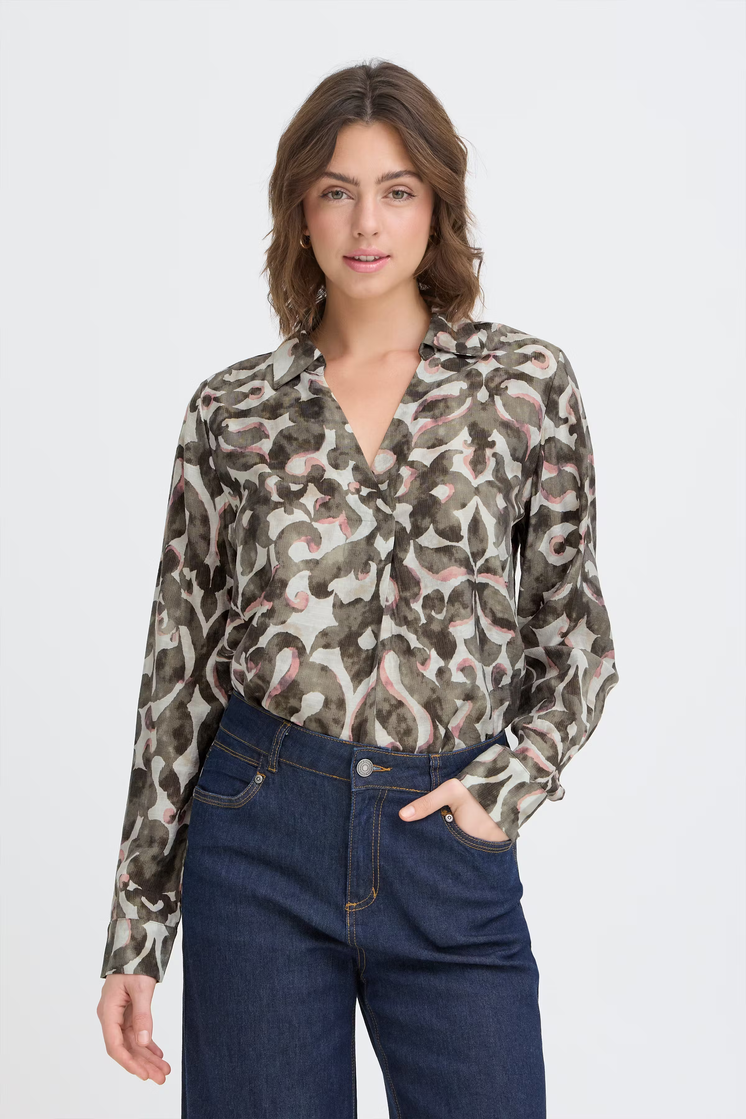 FRARIANA Bluse LOOKBOOK FRONT 20617395-900004461