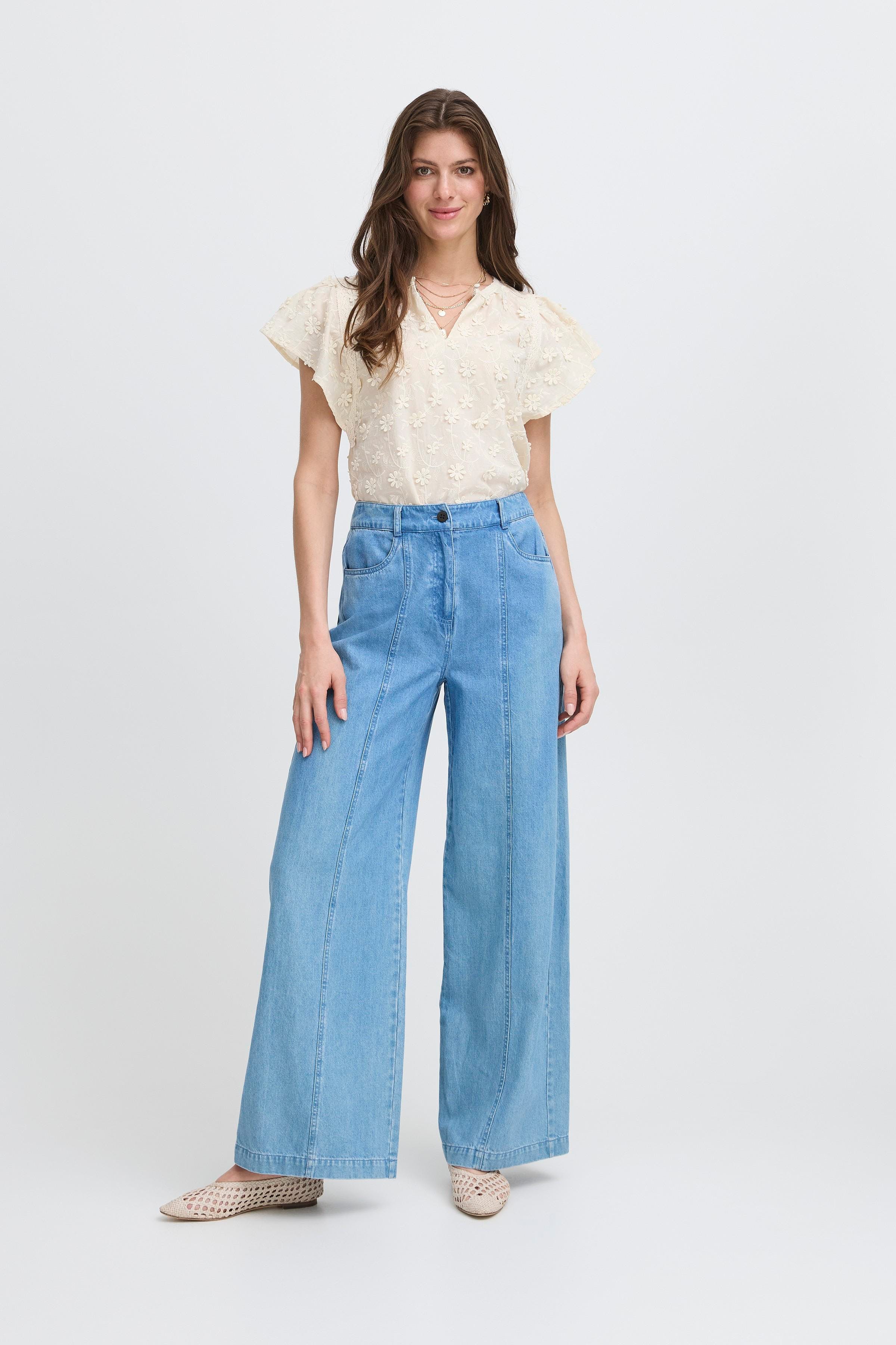 IRLIANE Kurzarm-Bluse LOCATION NONE 20122626-130905