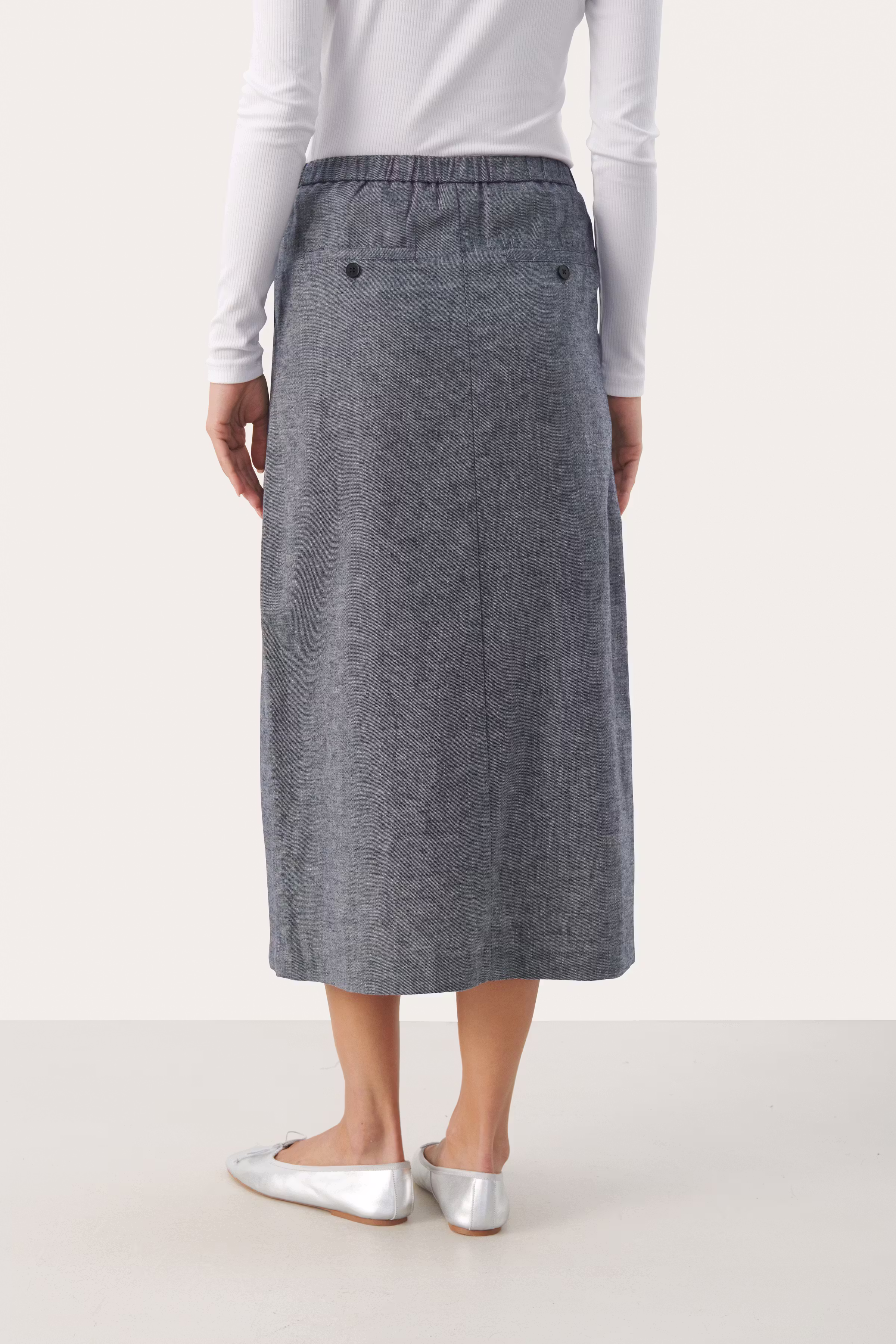 EsilaPW Long skirt LOOKBOOK BACK 30308560-302818